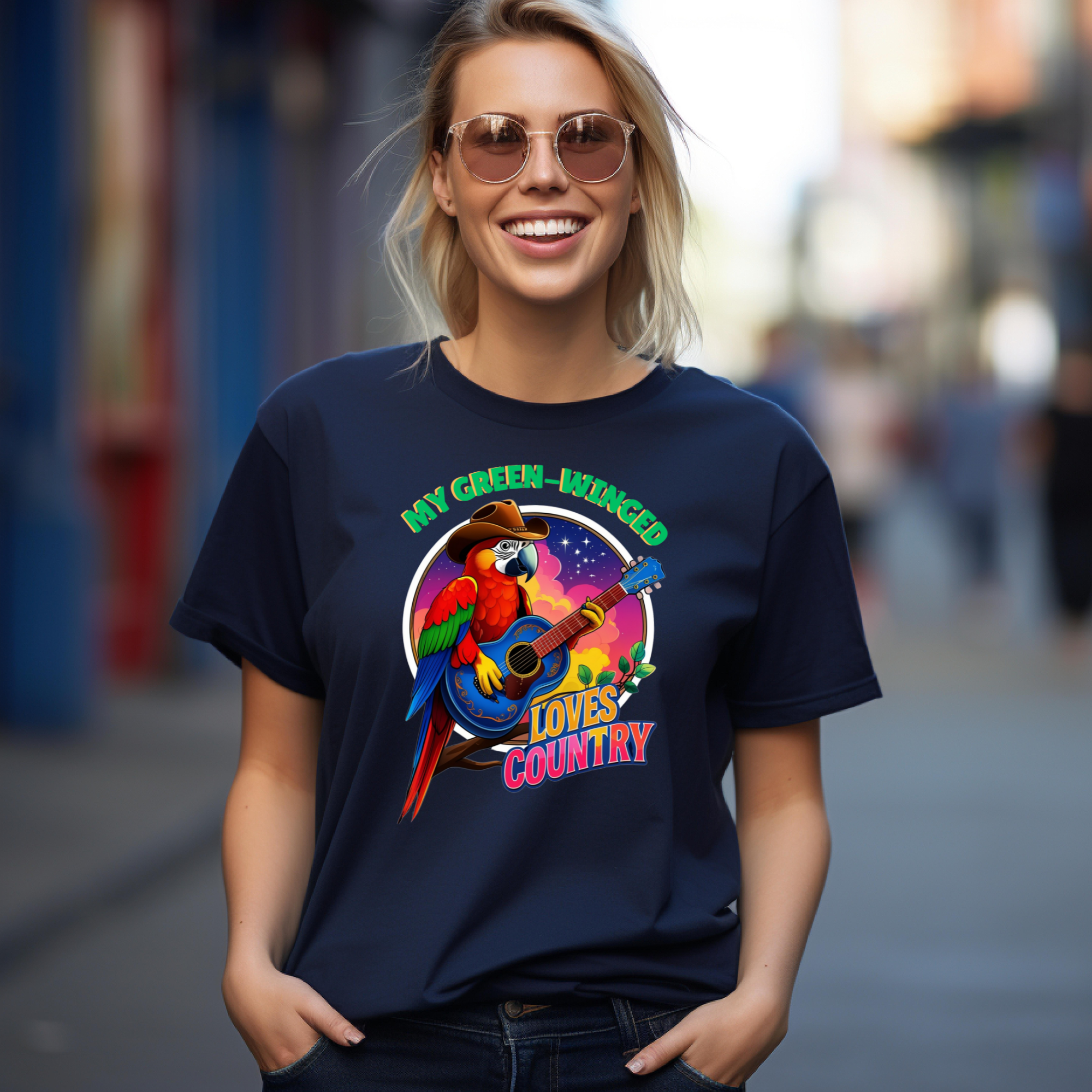 My Green-Winged Loves Country T-Shirt