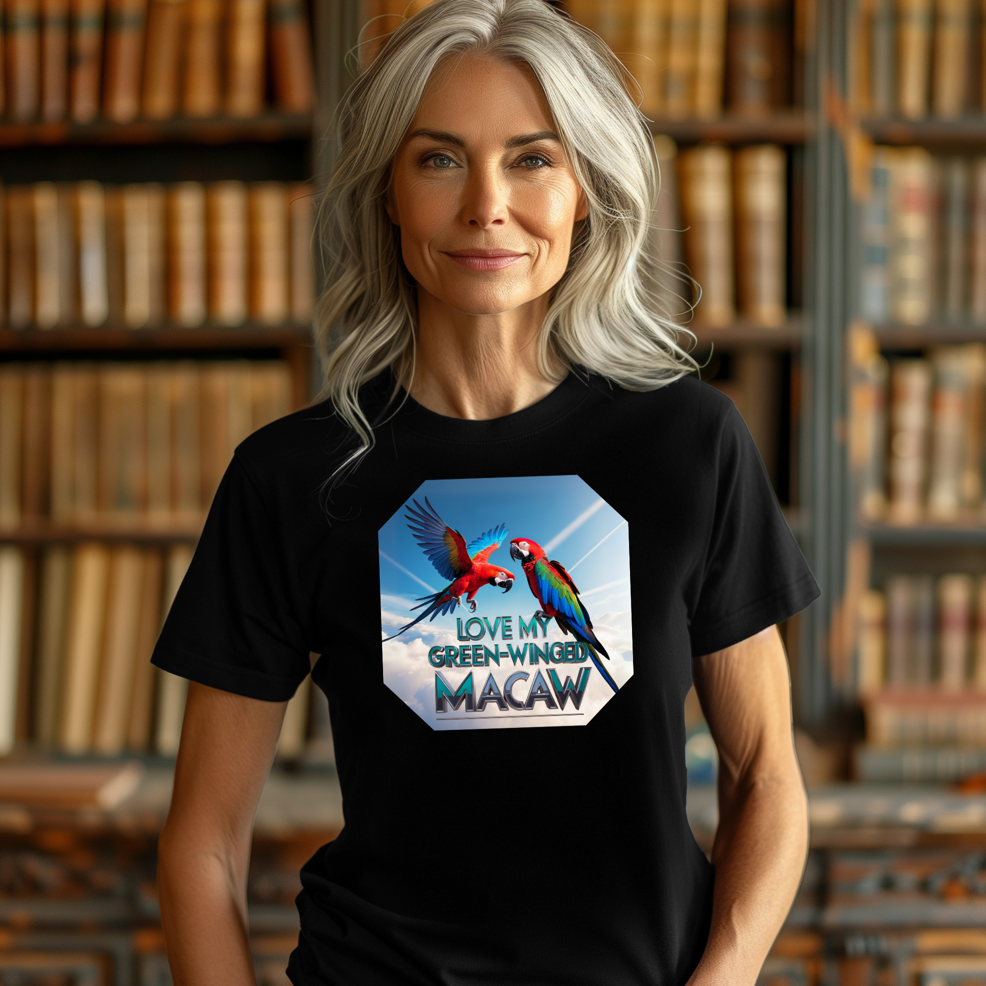 Green-Winged Macaw T-Shirt