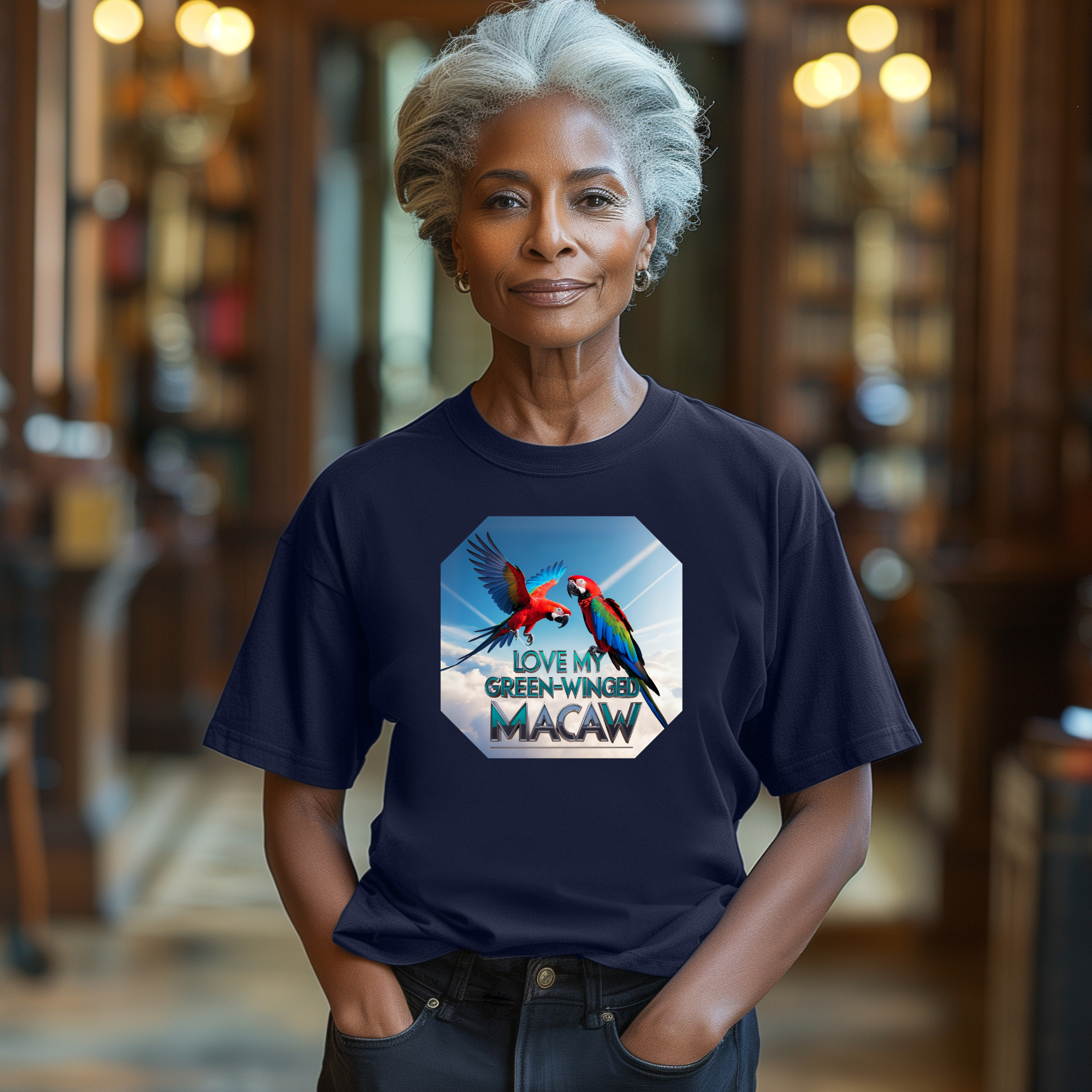 Green-Winged Macaw T-Shirt