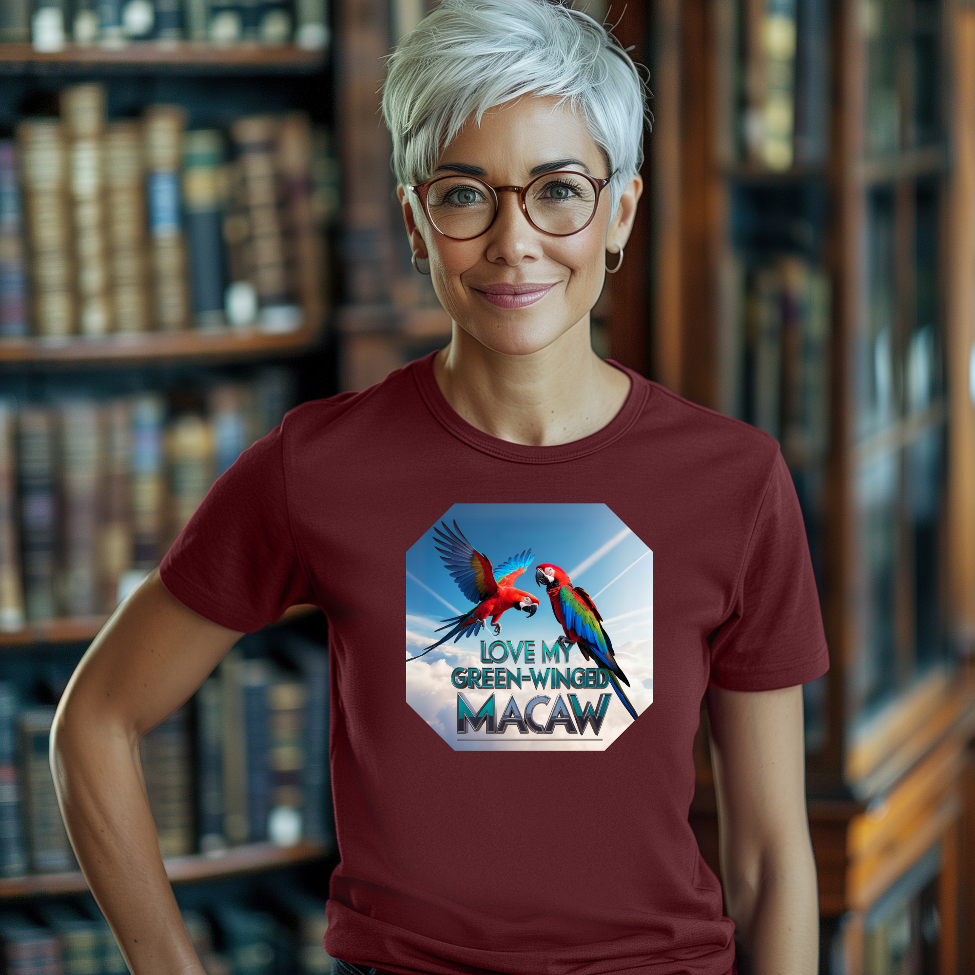 Love My Green-Winged Macaw T-Shirt