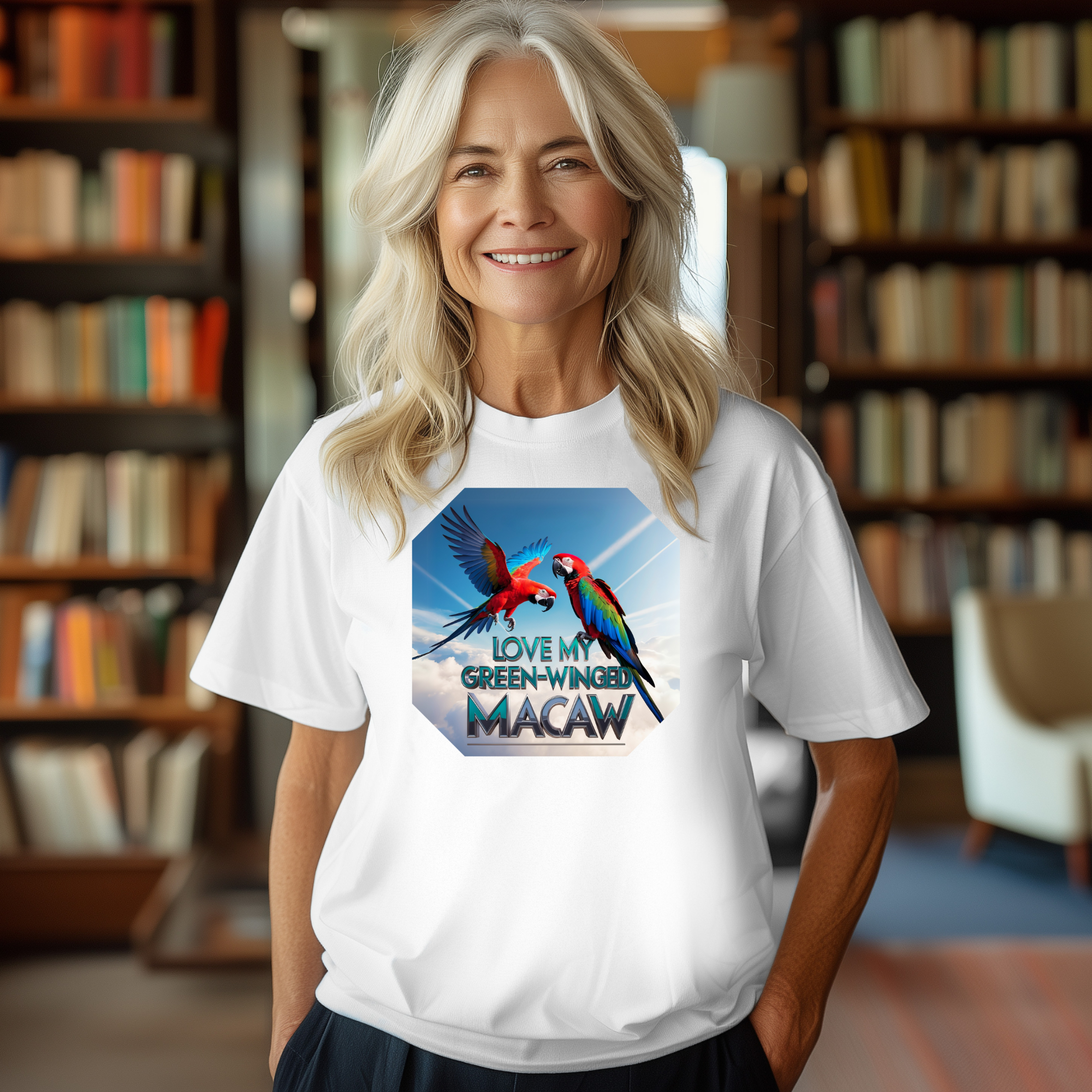 Love My Green-Winged Macaw T-Shirt