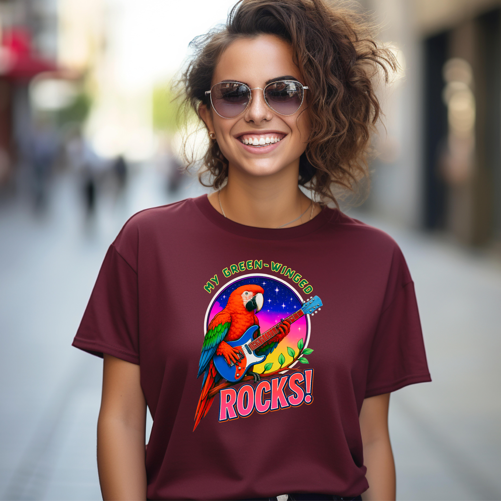 My Green-Winged Rocks T-Shirt