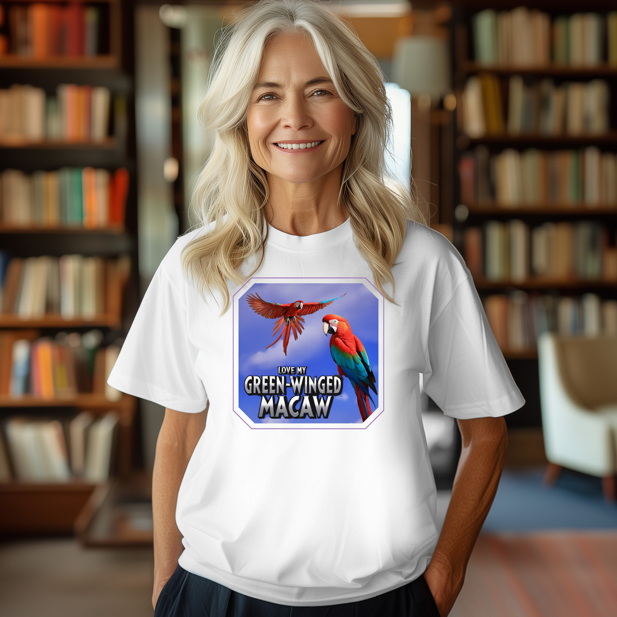 Green-Winged Macaw T-Shirt