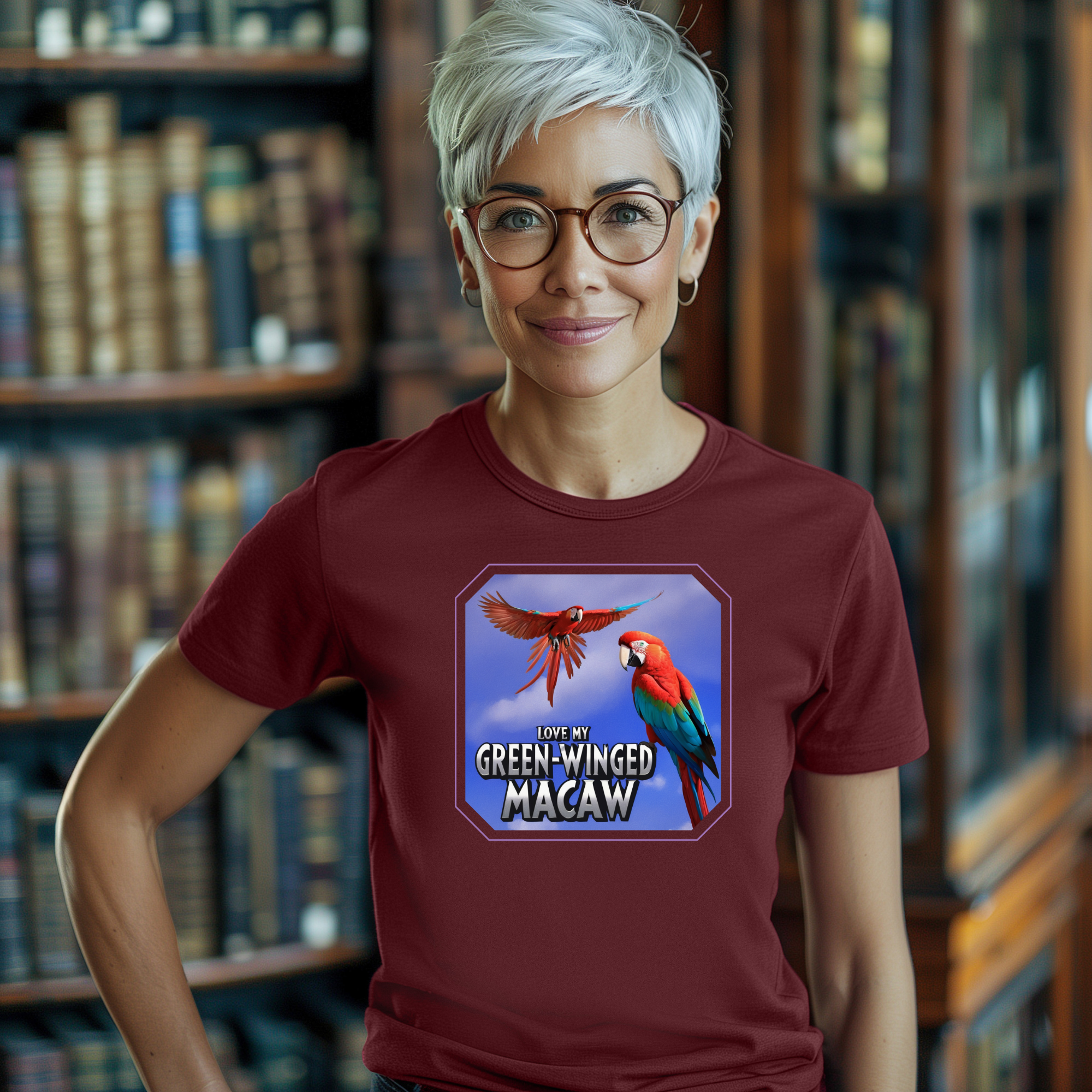 Love My Green-Winged Macaw T-Shirt