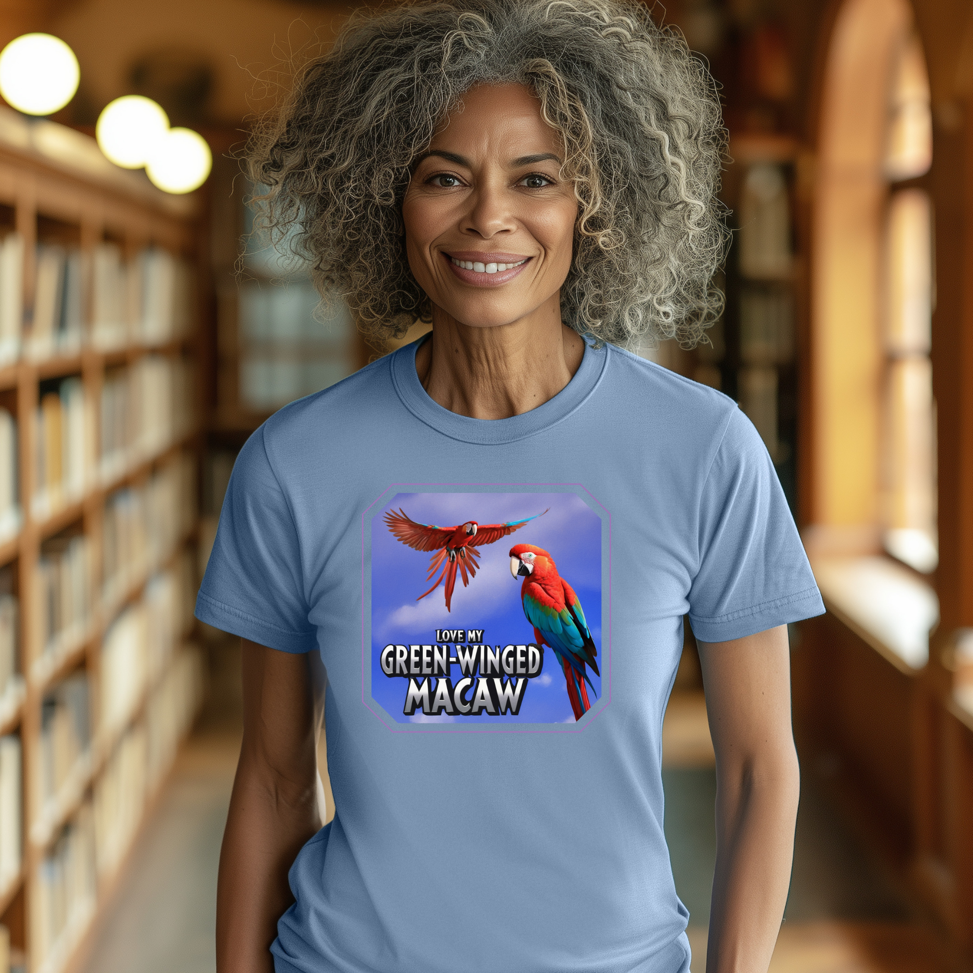 Love My Green-Winged Macaw T-Shirt
