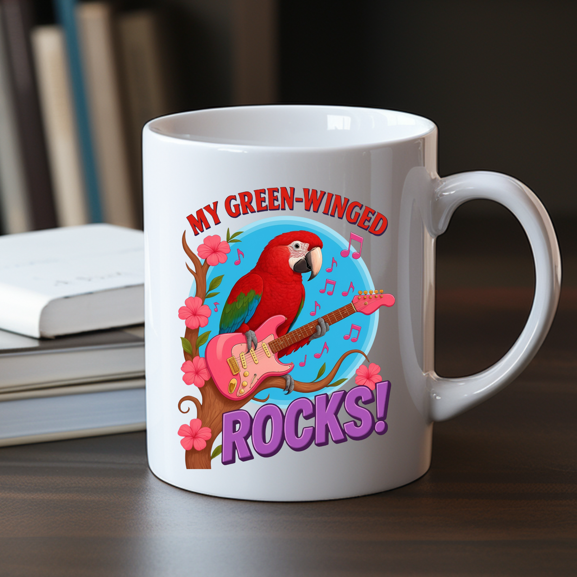 My Green-Winged Rocks Mug