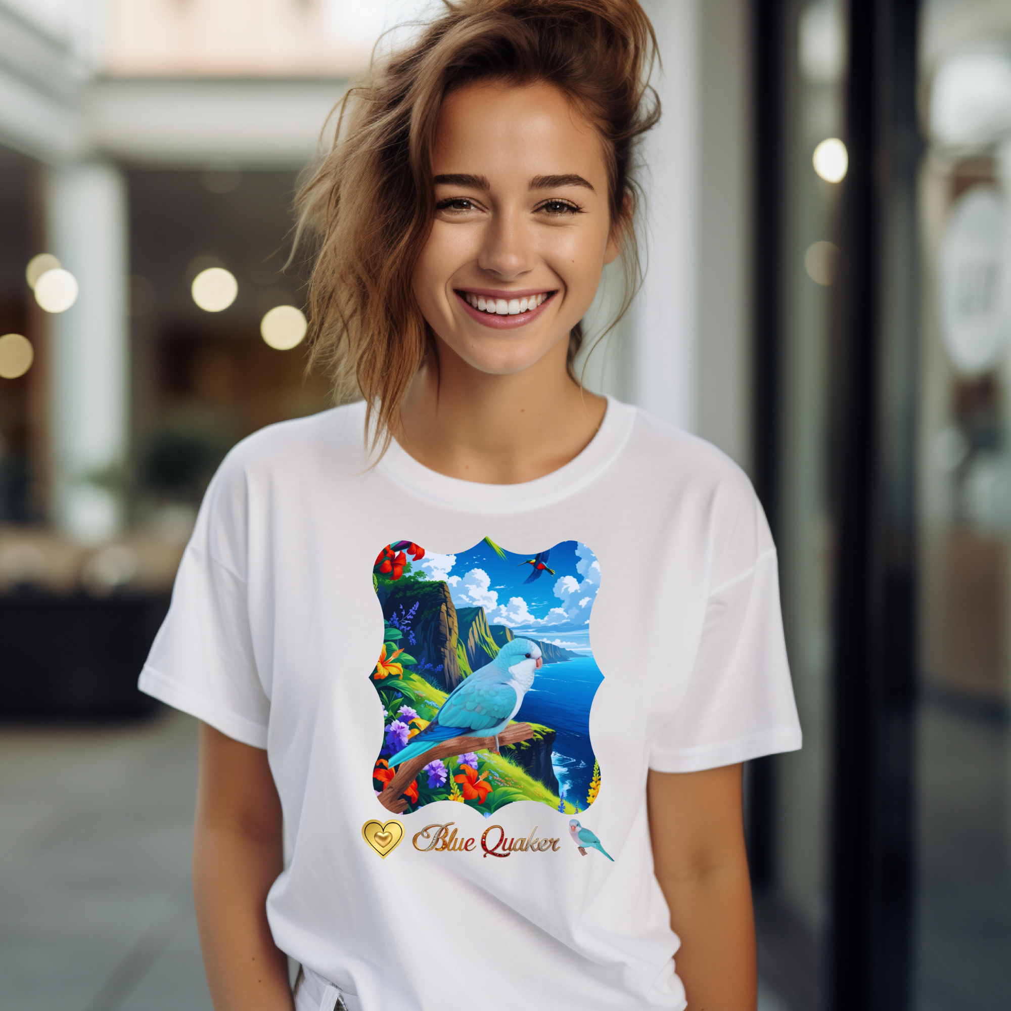 Blue Quaker T-Shirt