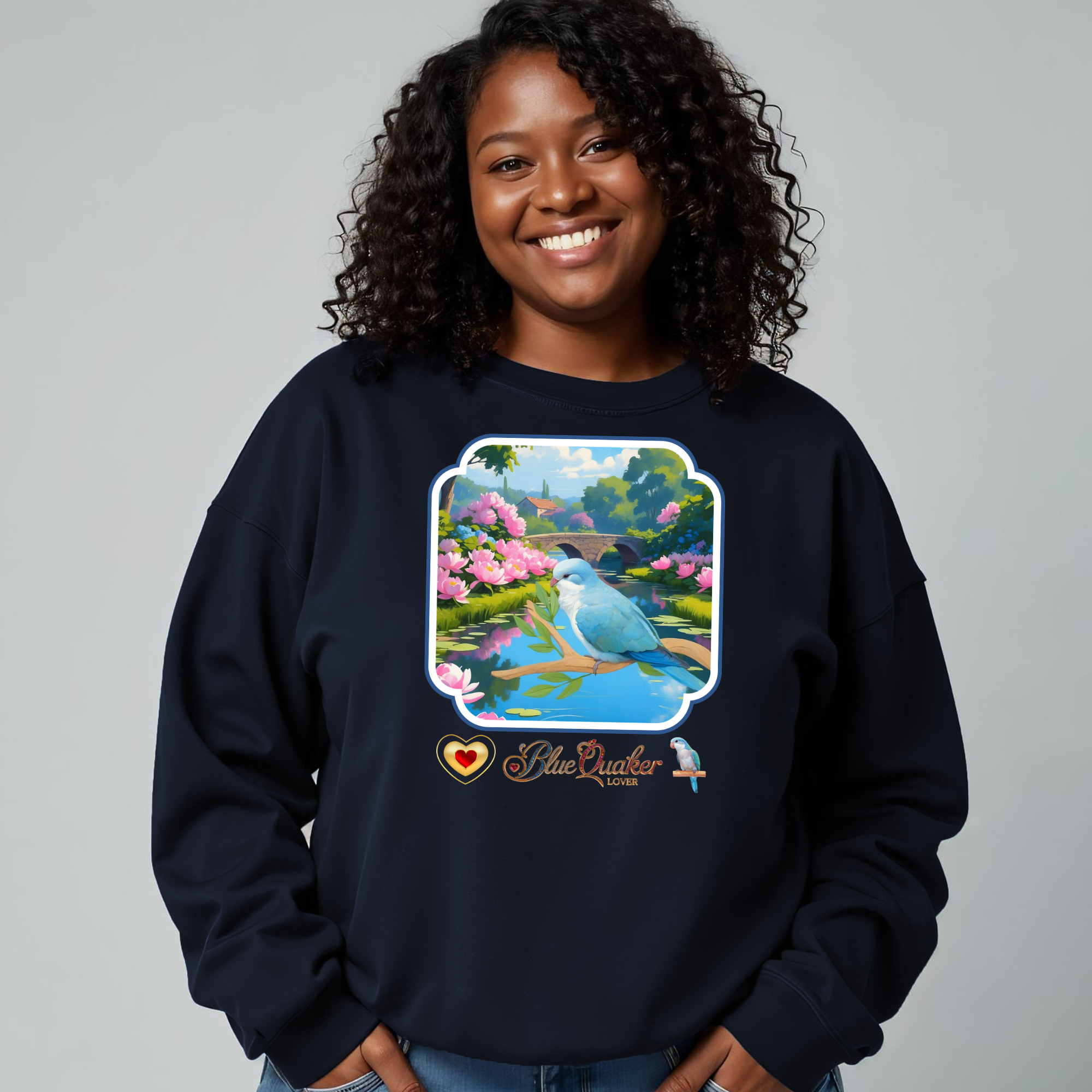 Blue Quaker Sweatshirt