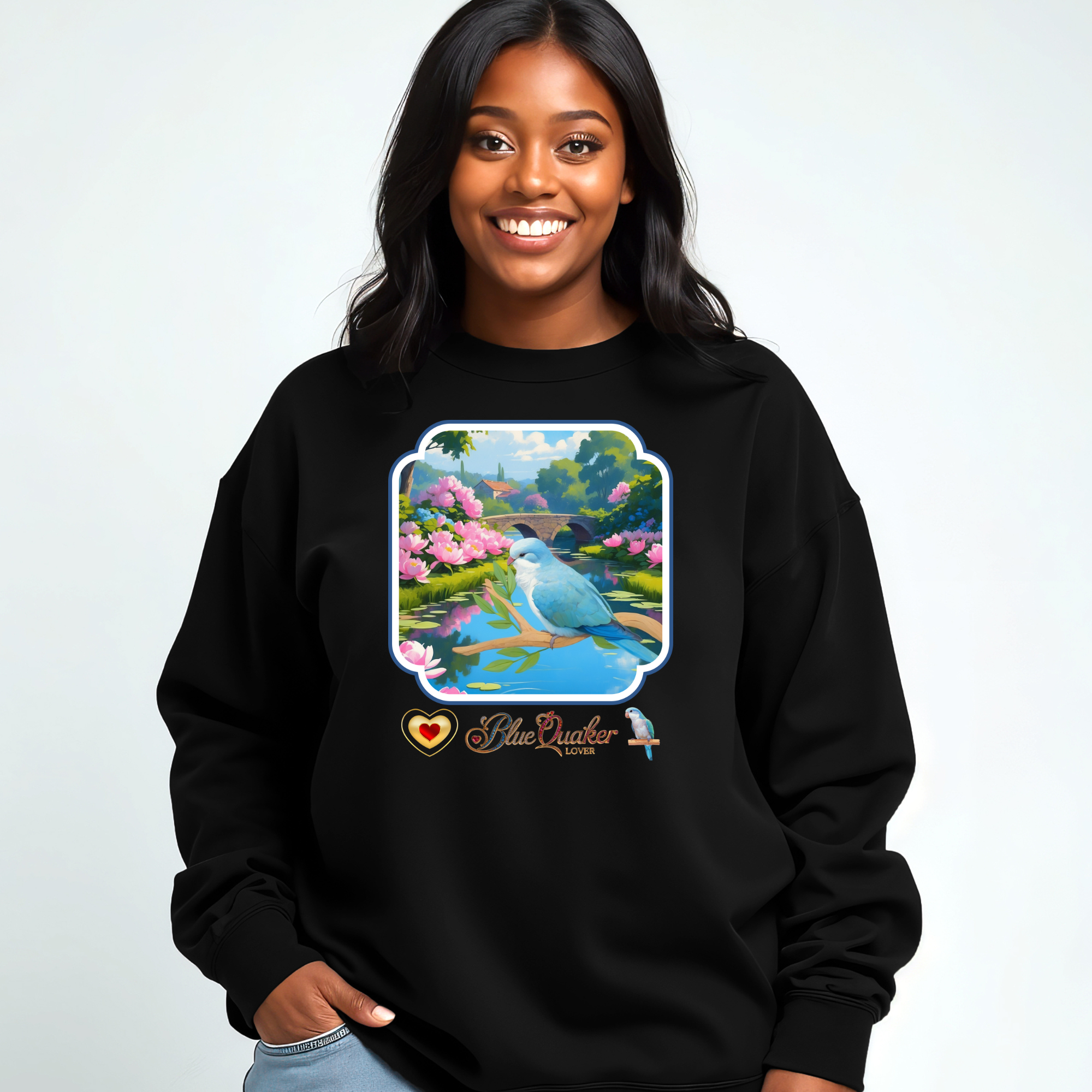Blue Quaker Sweatshirt