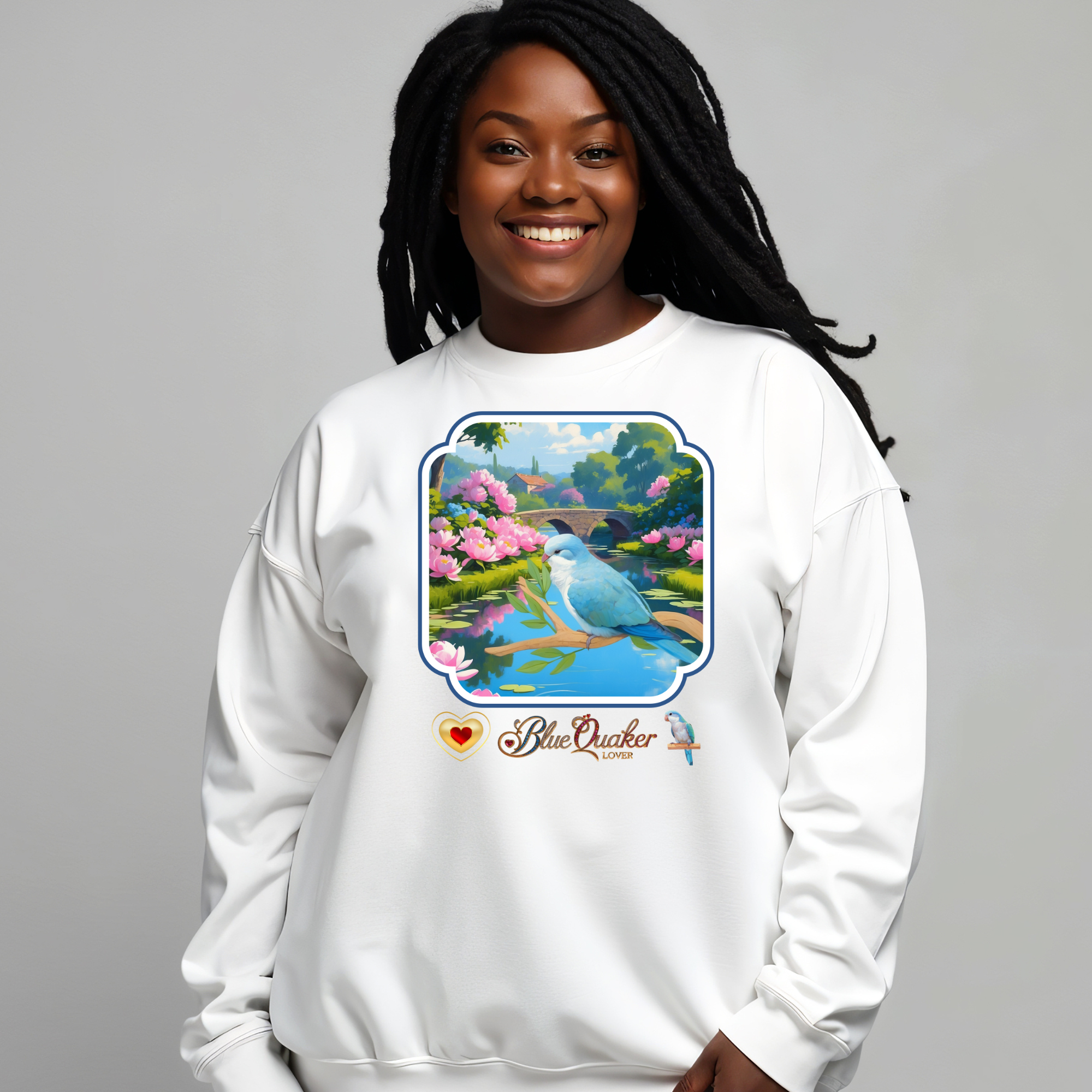 Blue Quaker Sweatshirt