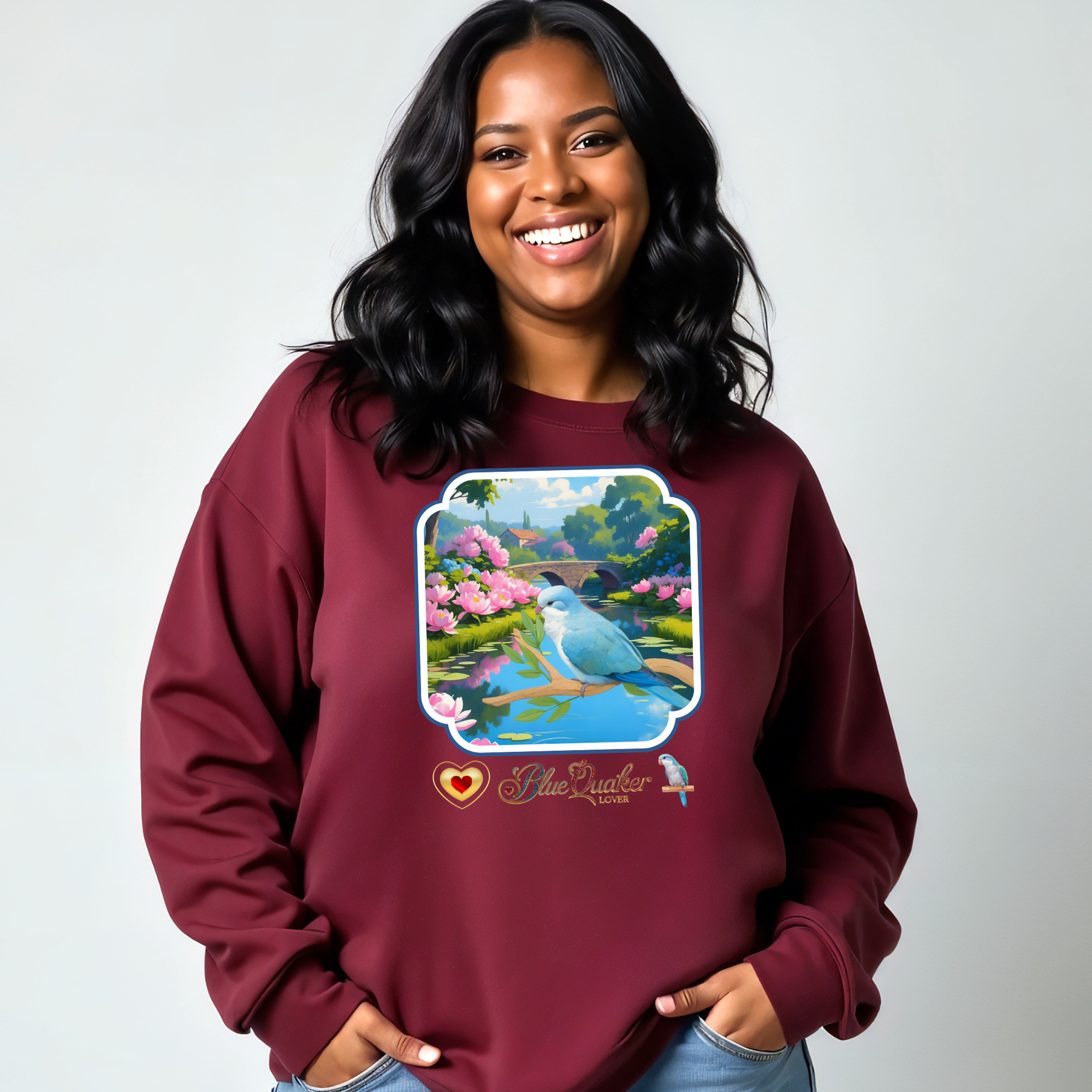 Blue Quaker Sweatshirt