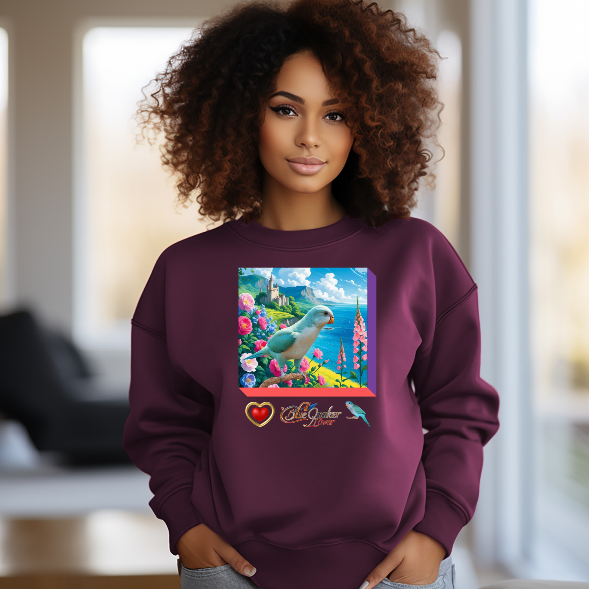 Blue Quaker Sweatshirt
