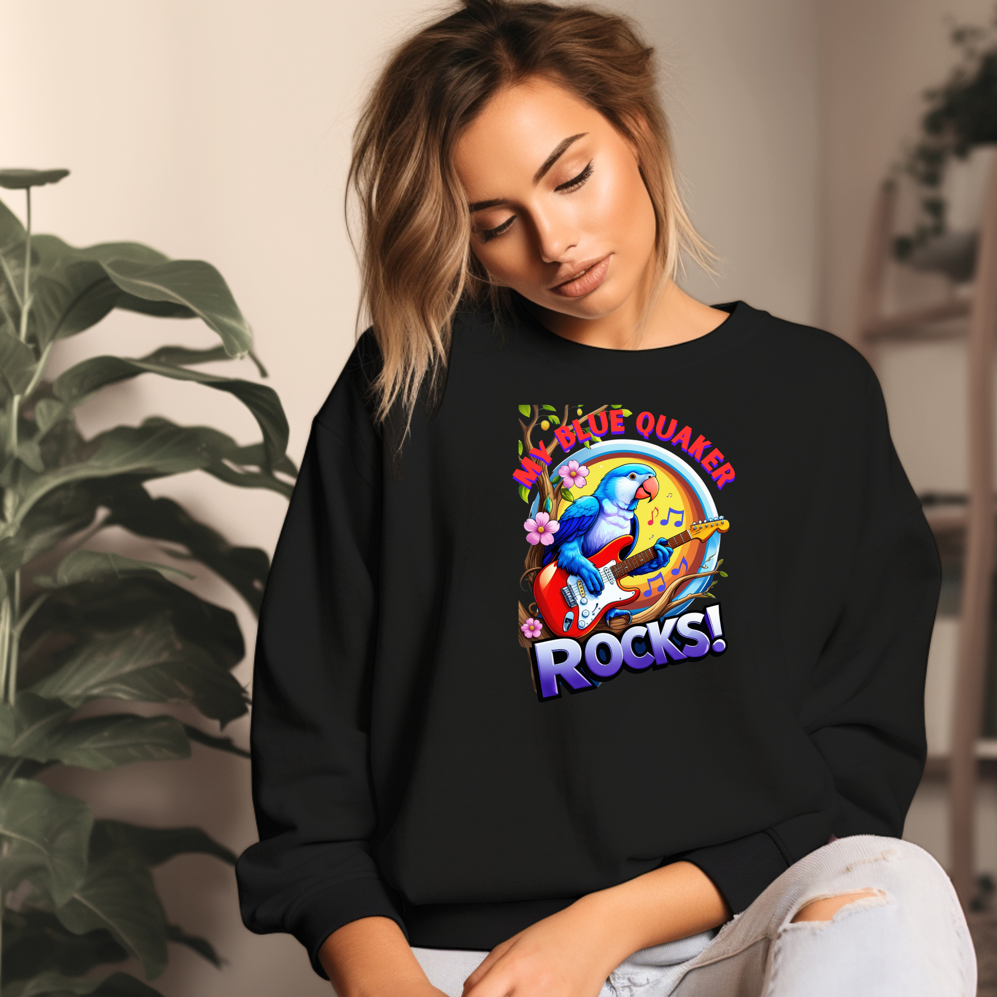 My Blue Quaker Rocks Sweatshirt