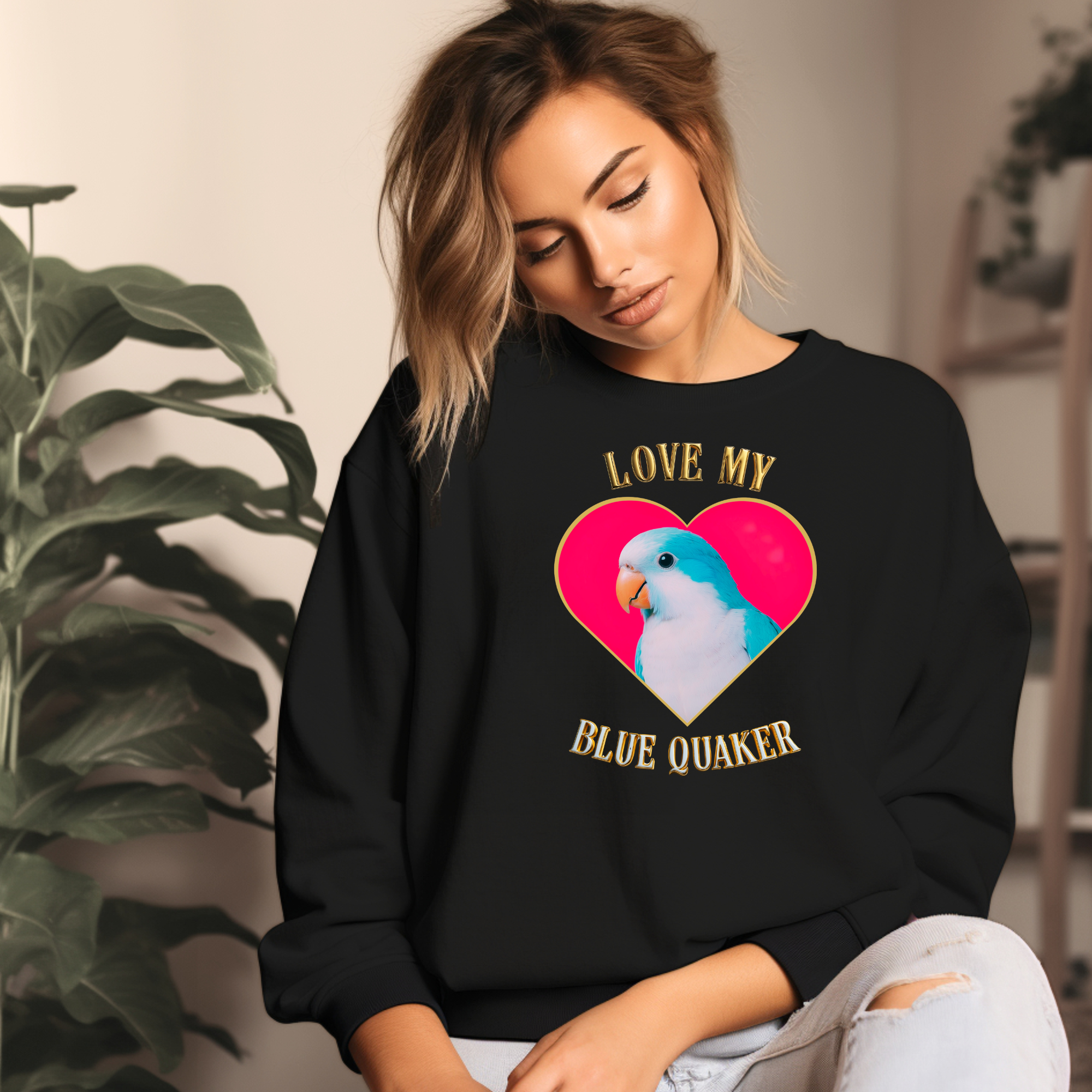 Blue Quaker Sweatshirt