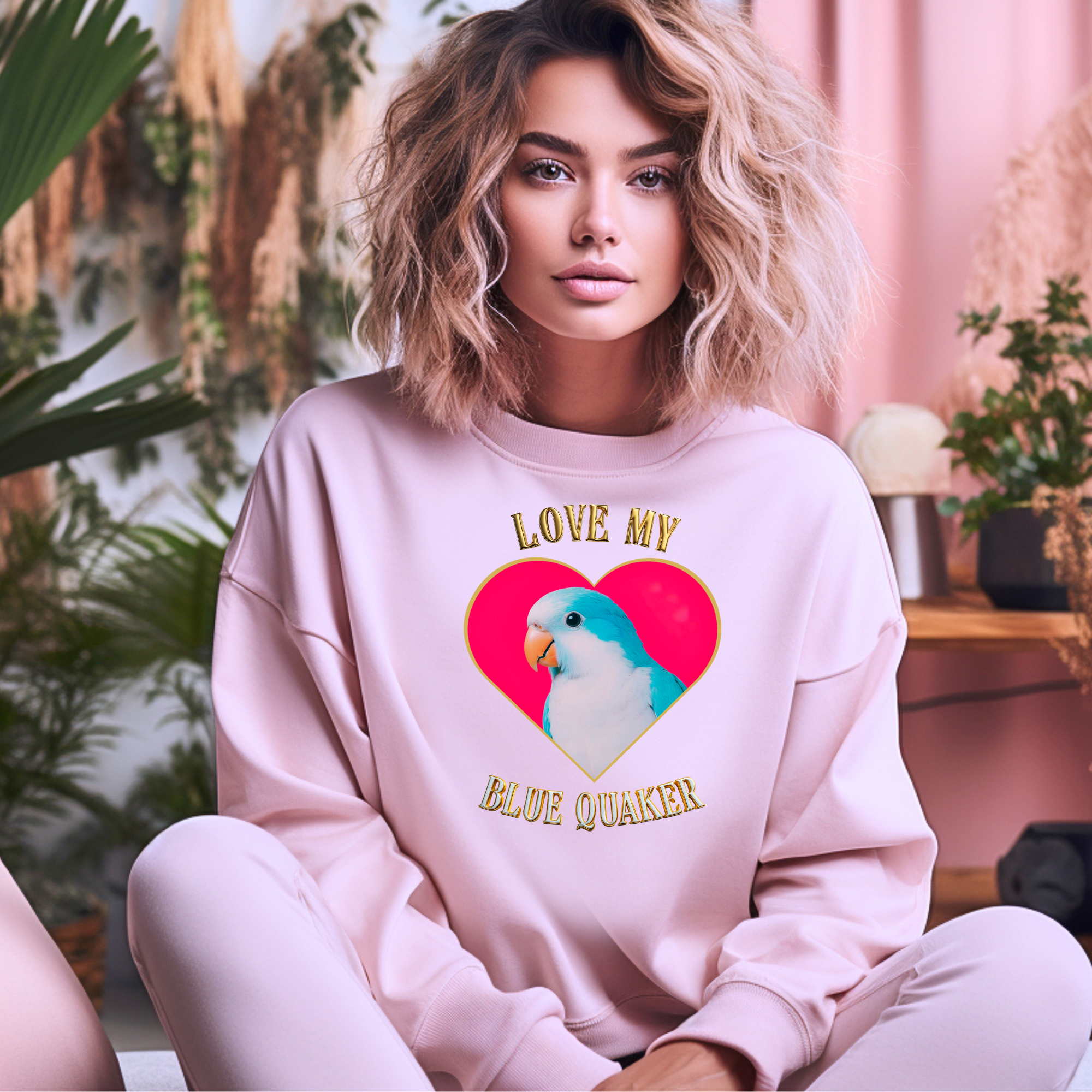 Blue Quaker Sweatshirt