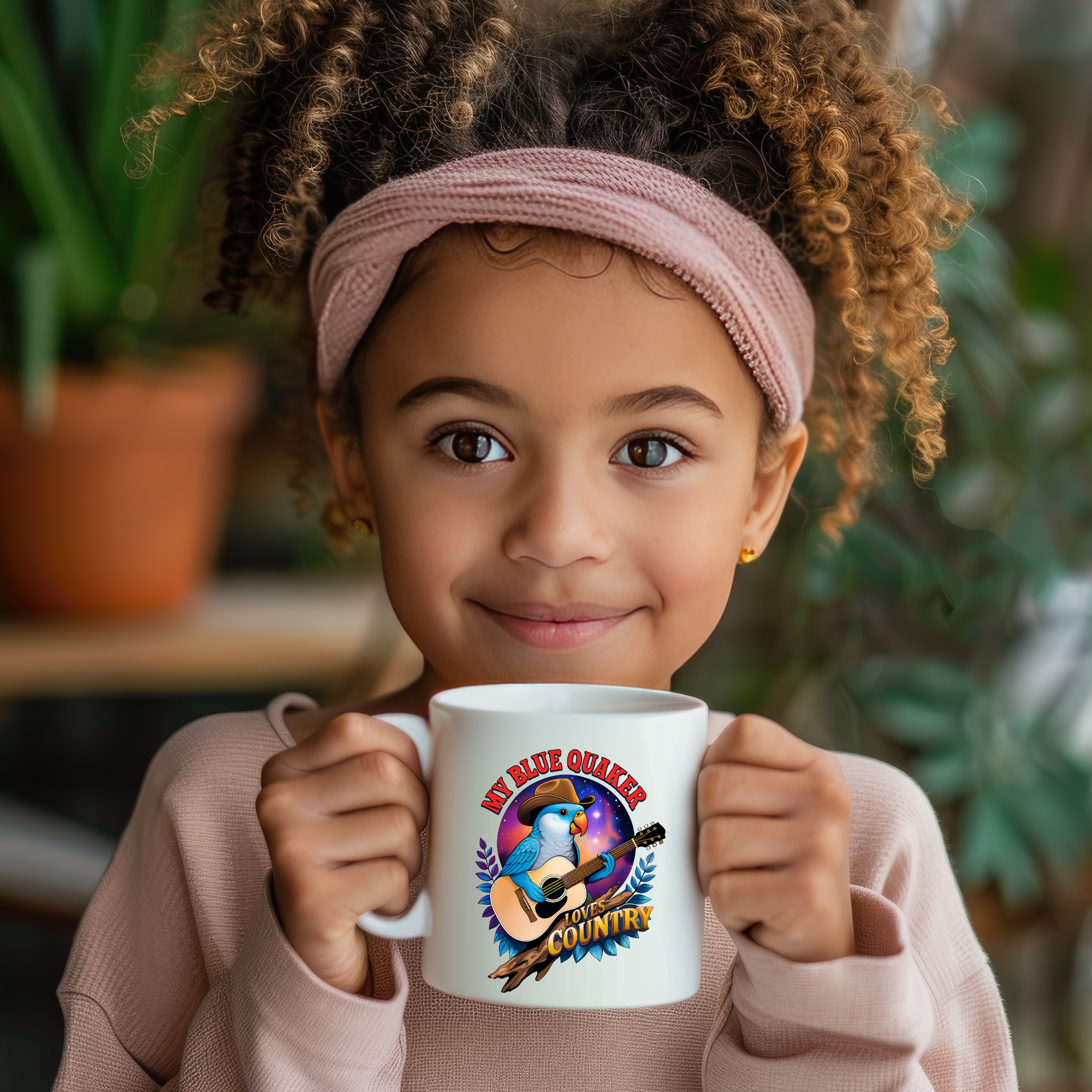 My Blue Quaker Loves Country Mug