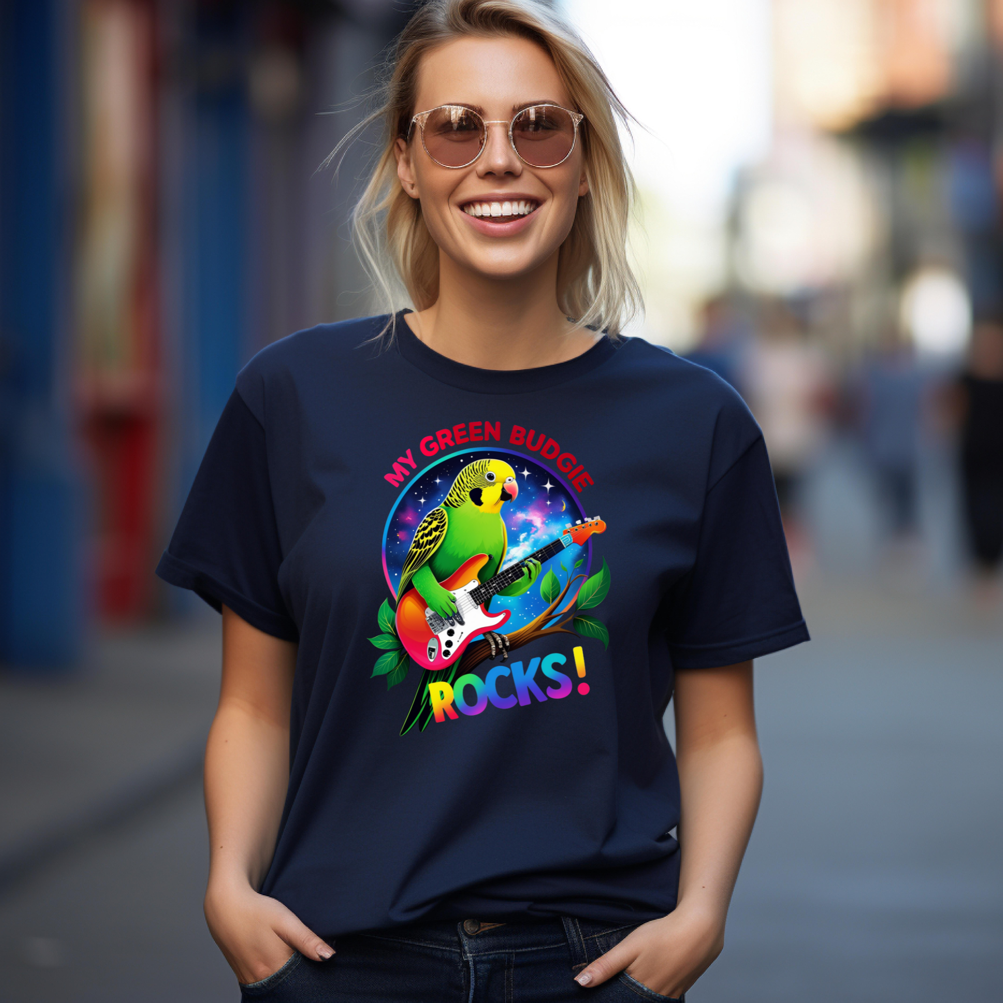 Green Budgie T-Shirt