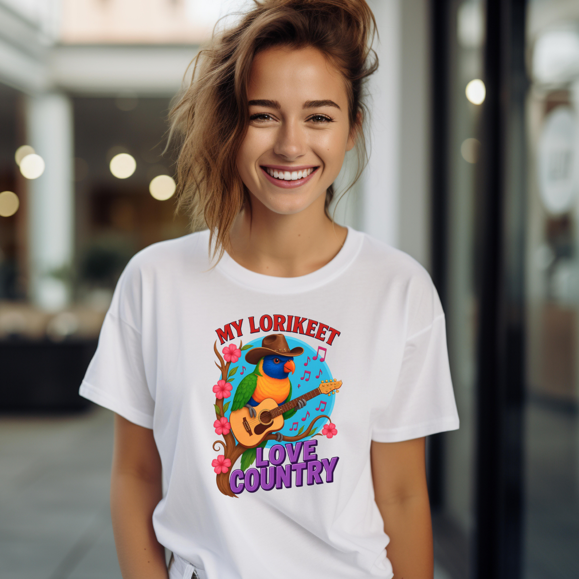 My Lorikeet Love Country T-Shirt
