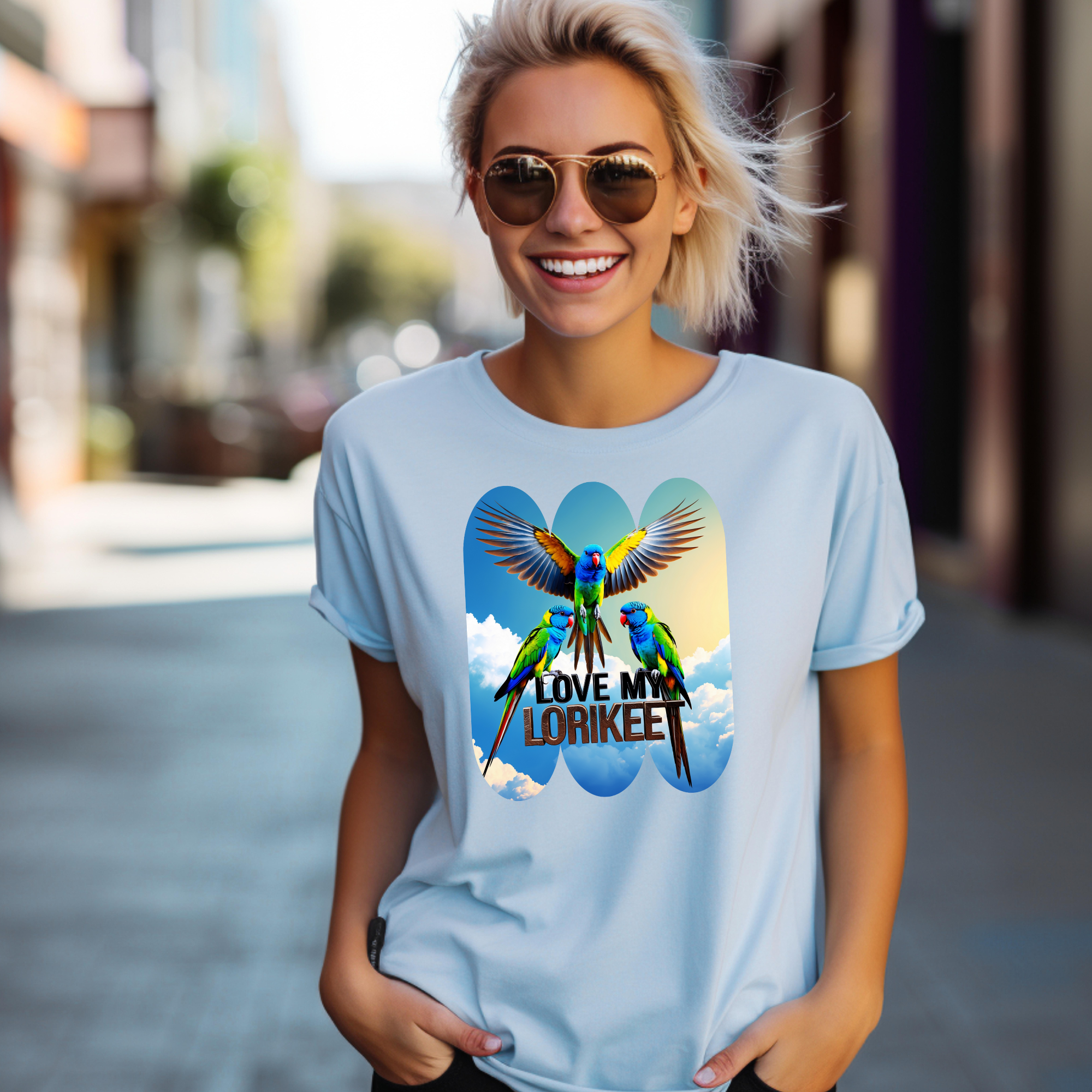 Triple Love My Lorikeet T-Shirt