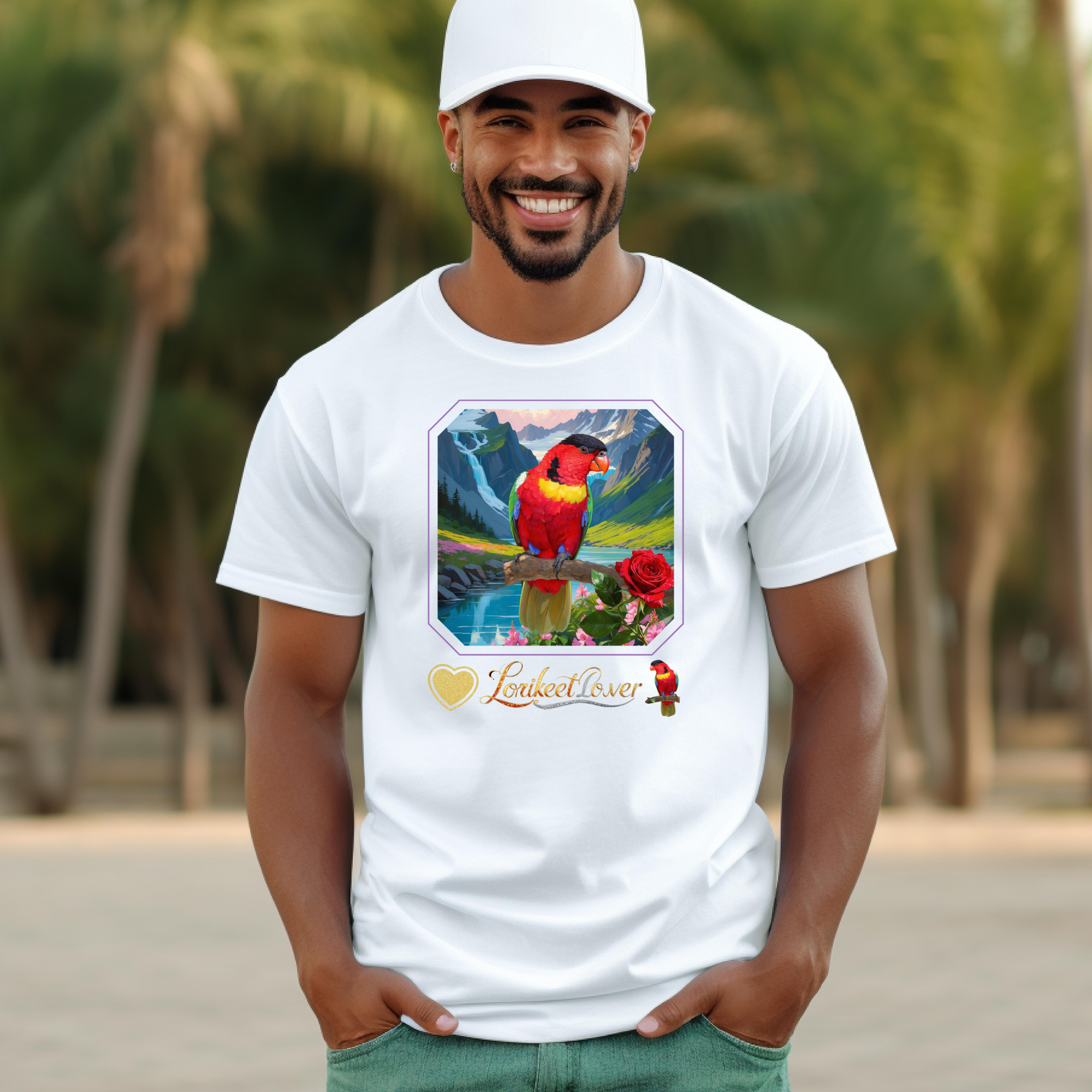 Red Lorikeet Lover T-Shirt