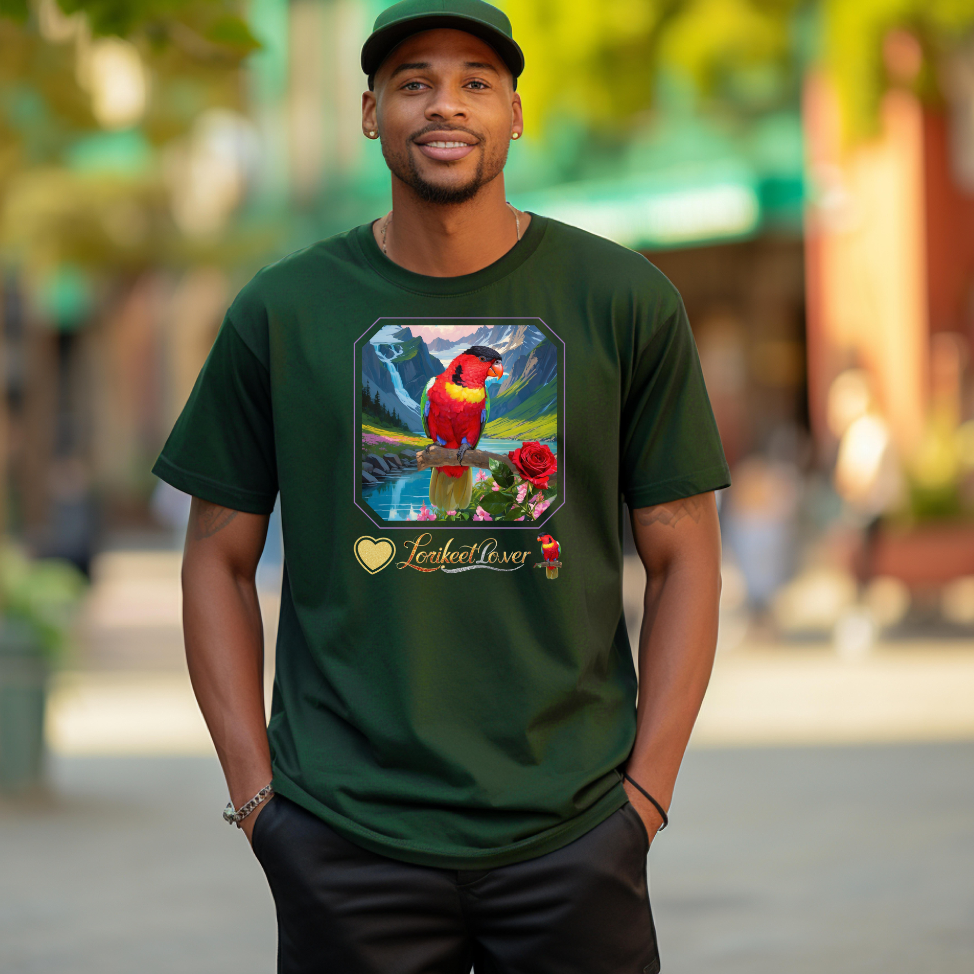 Red Lorikeet Lover T-Shirt