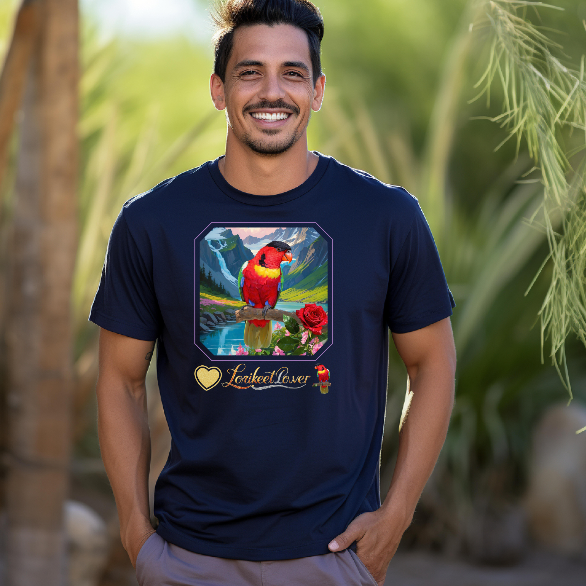 Red Lorikeet Lover T-Shirt