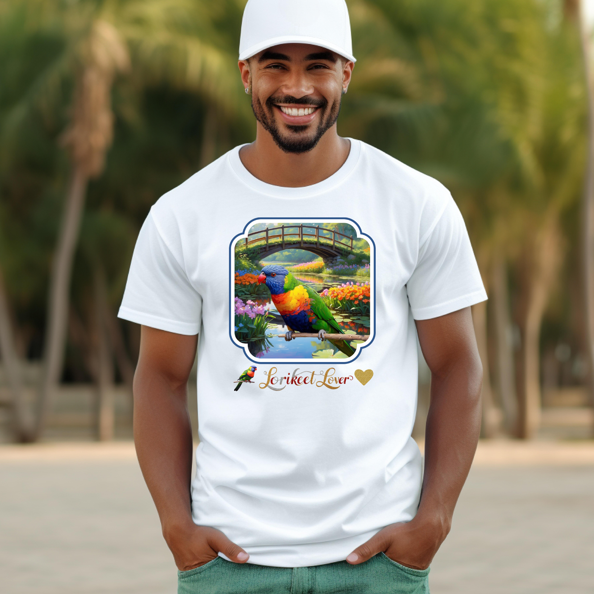 Lorikeet Lover Bridge T-Shirt