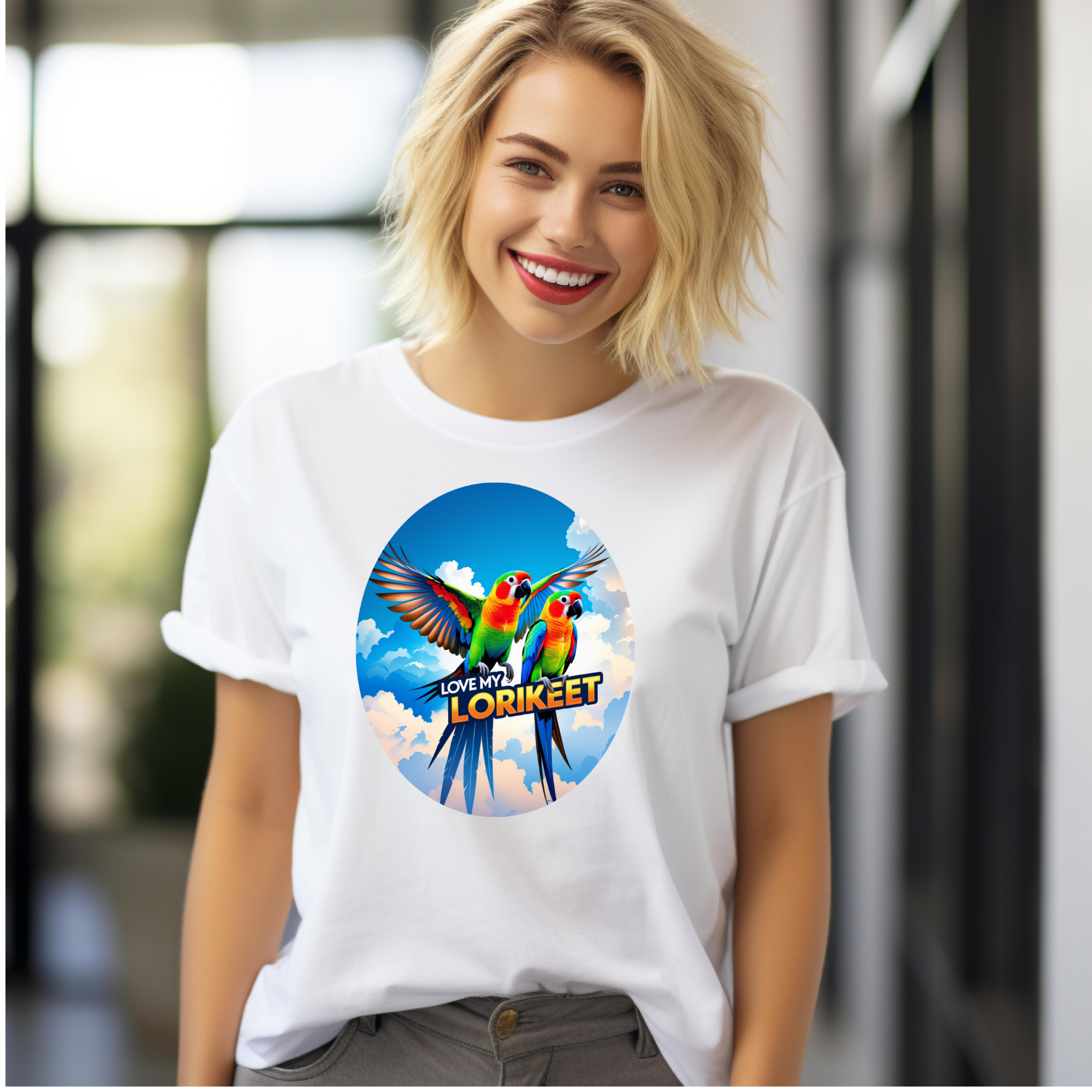 Love My Lorikeet Parrot T-Shirt