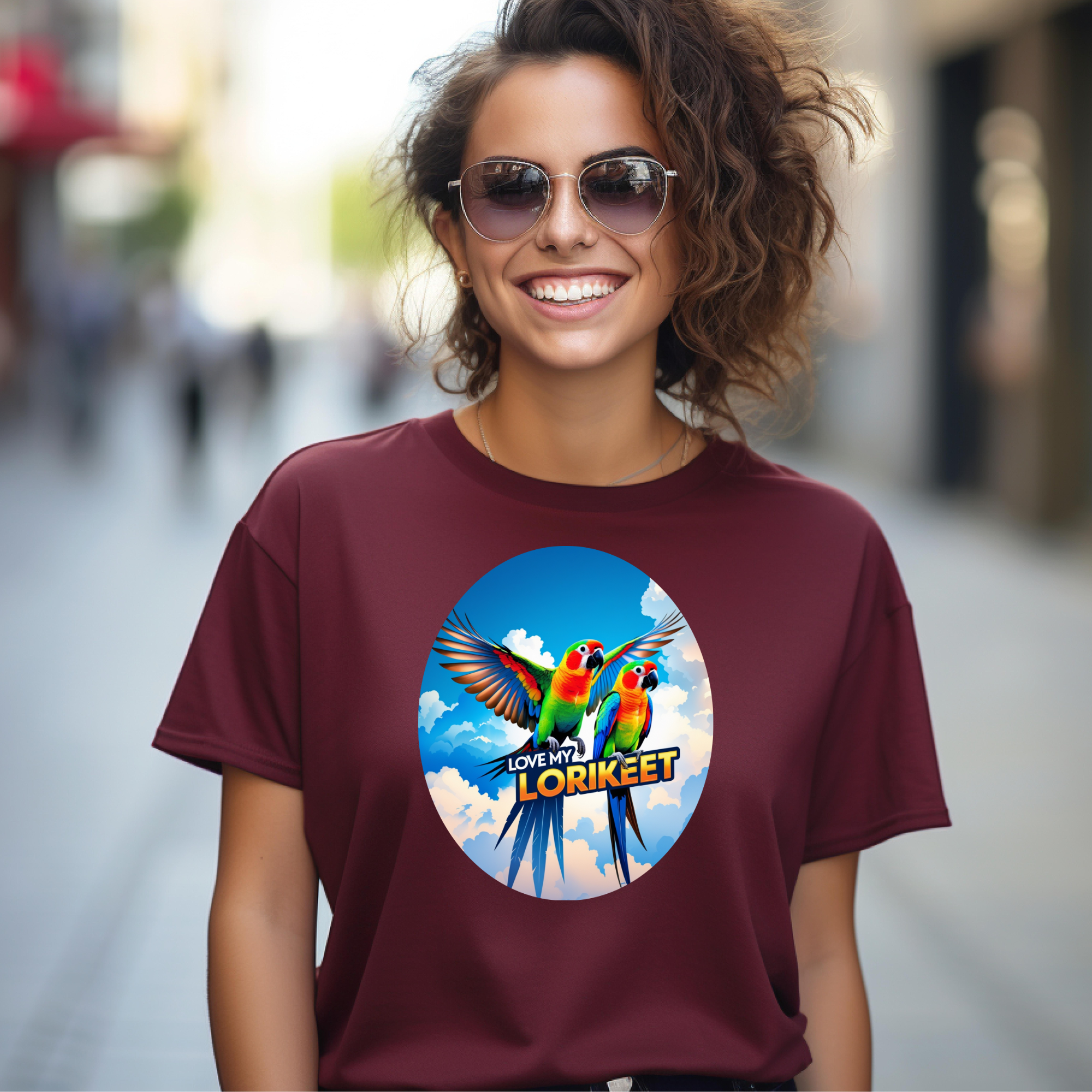 Love My Lorikeet Parrot T-Shirt
