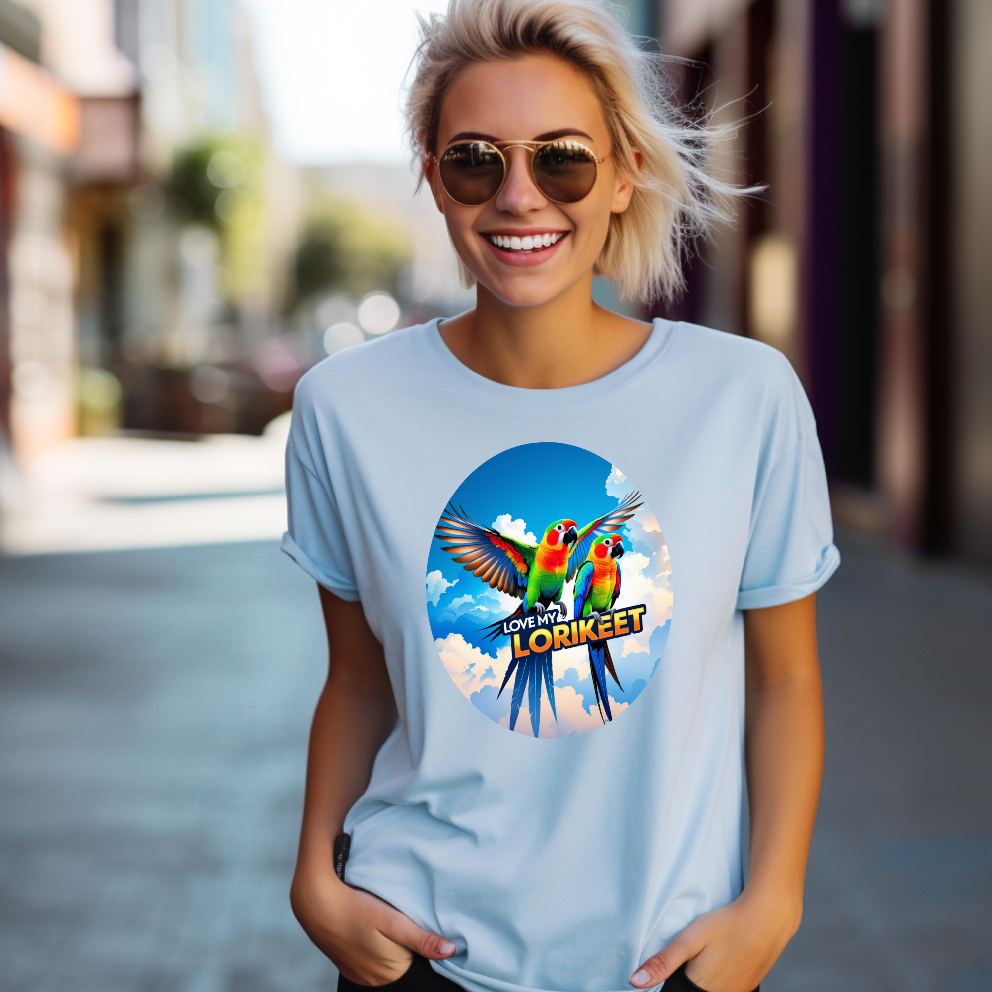 Love My Lorikeet Parrot T-Shirt