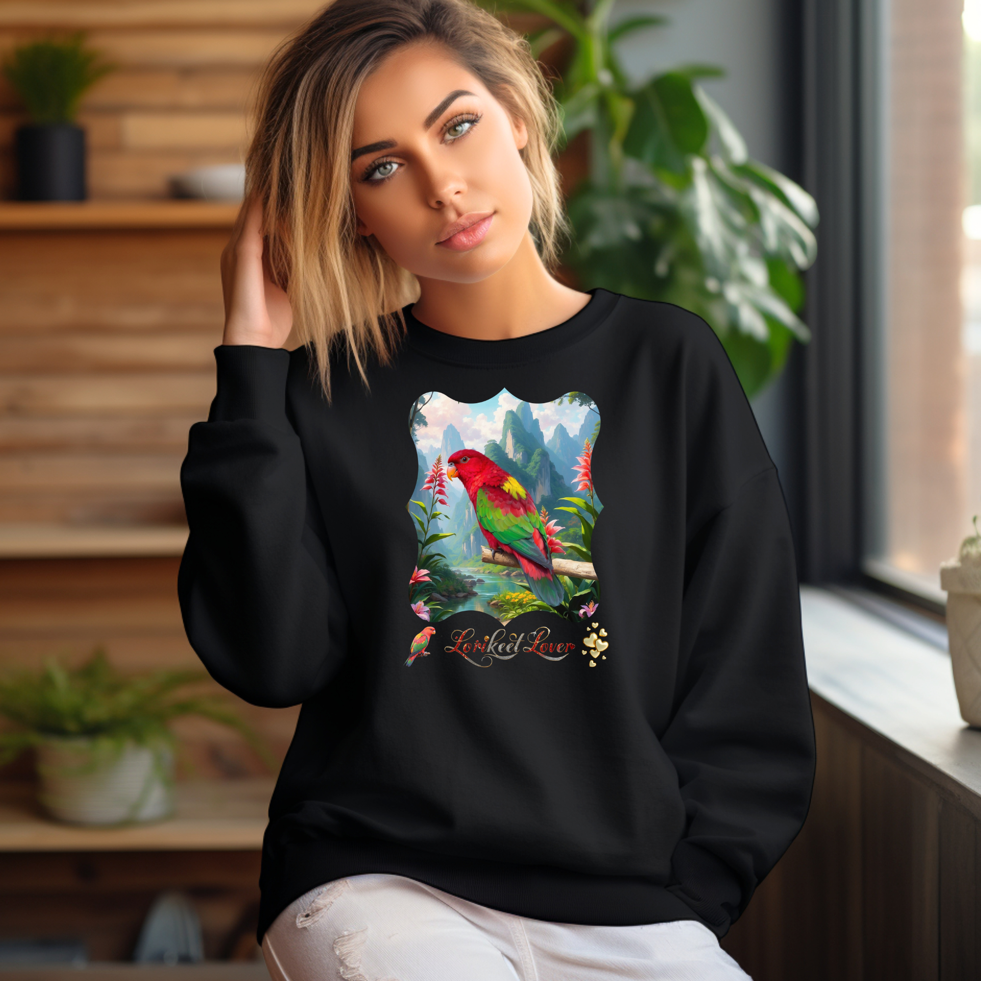 Rainbow Lorikeet Lover Sweatshirt