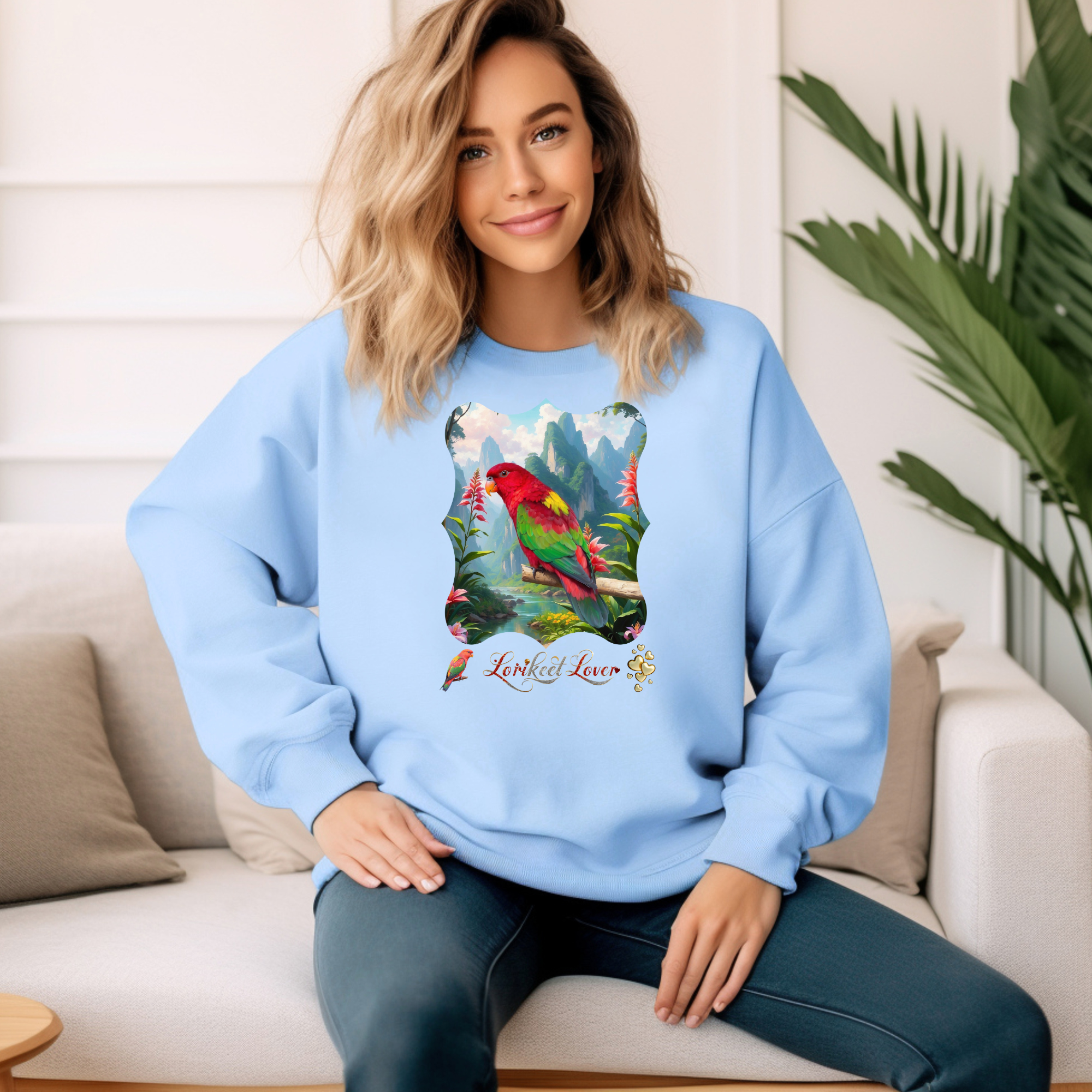 Rainbow Lorikeet Lover Sweatshirt