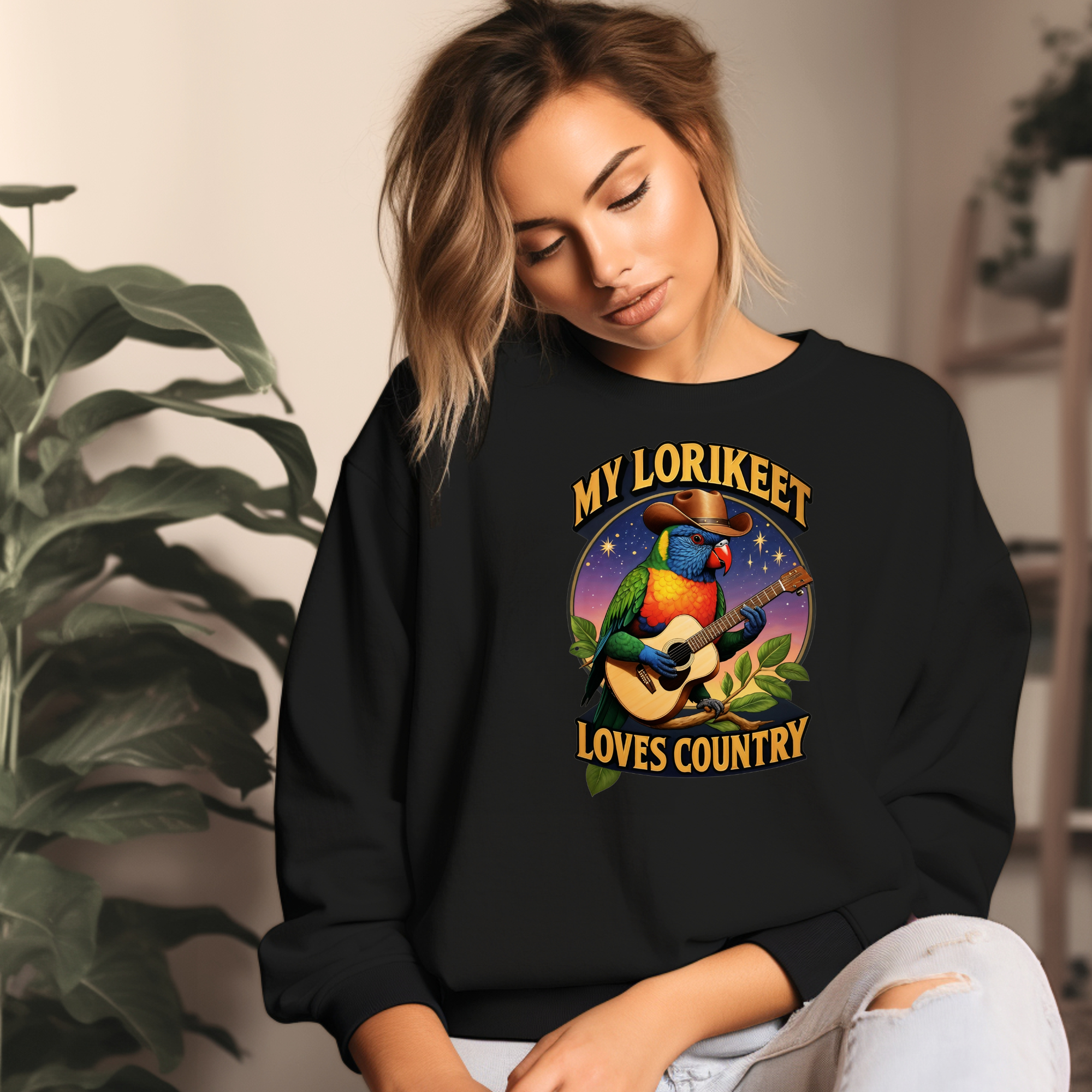 Lorikeet Loves Country Sweatshirt