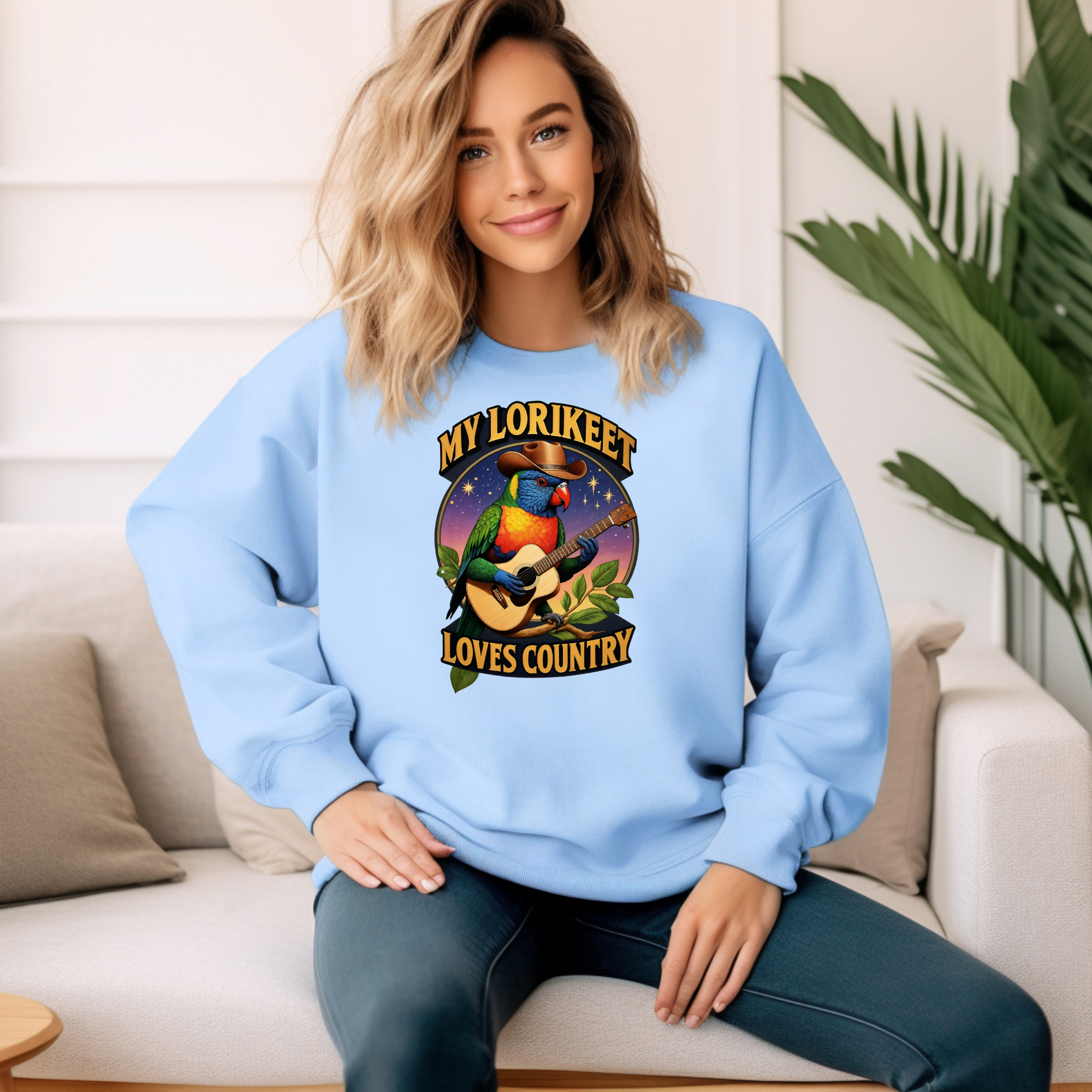 Lorikeet Loves Country Sweatshirt
