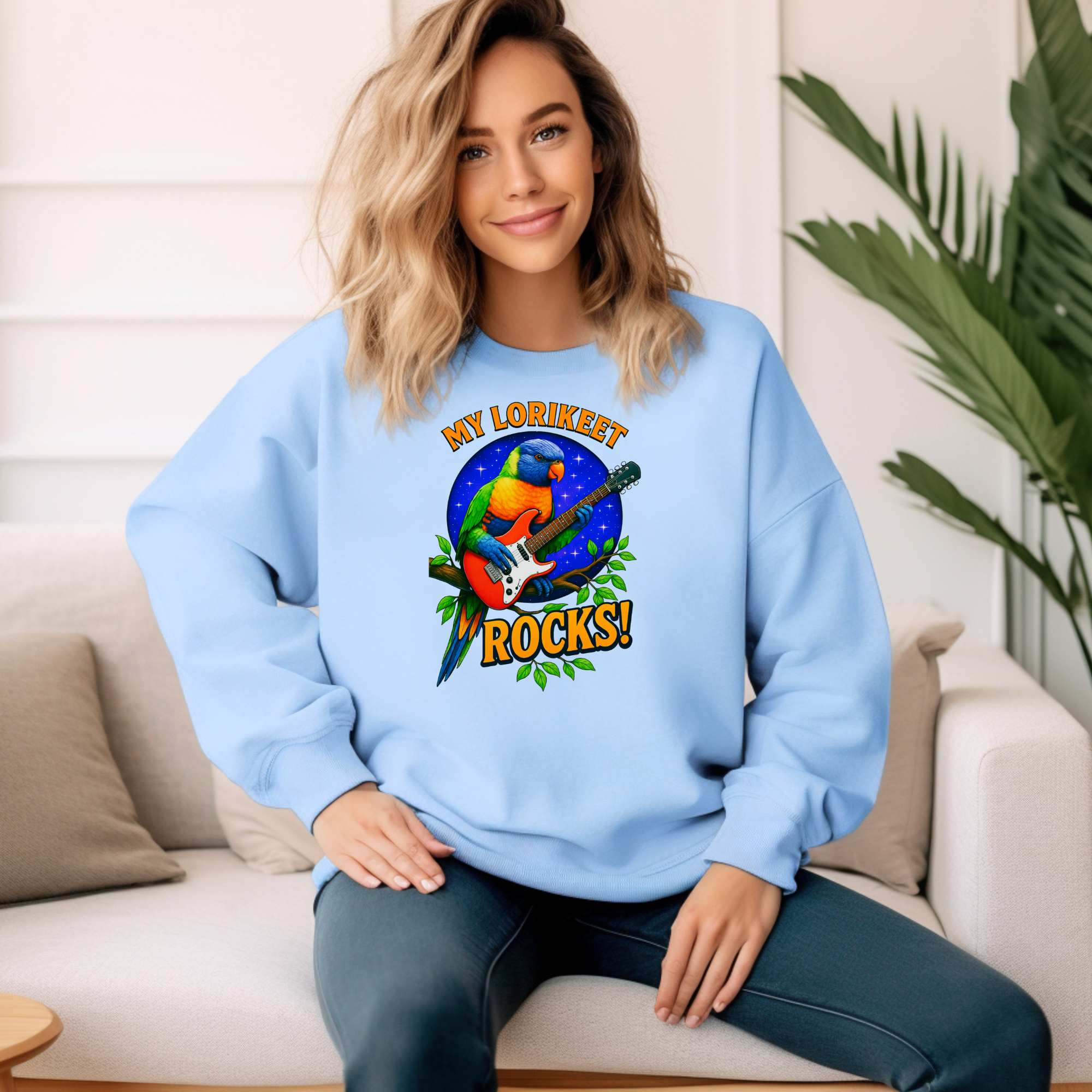 My Lorikeet Rocks Sweatshirt