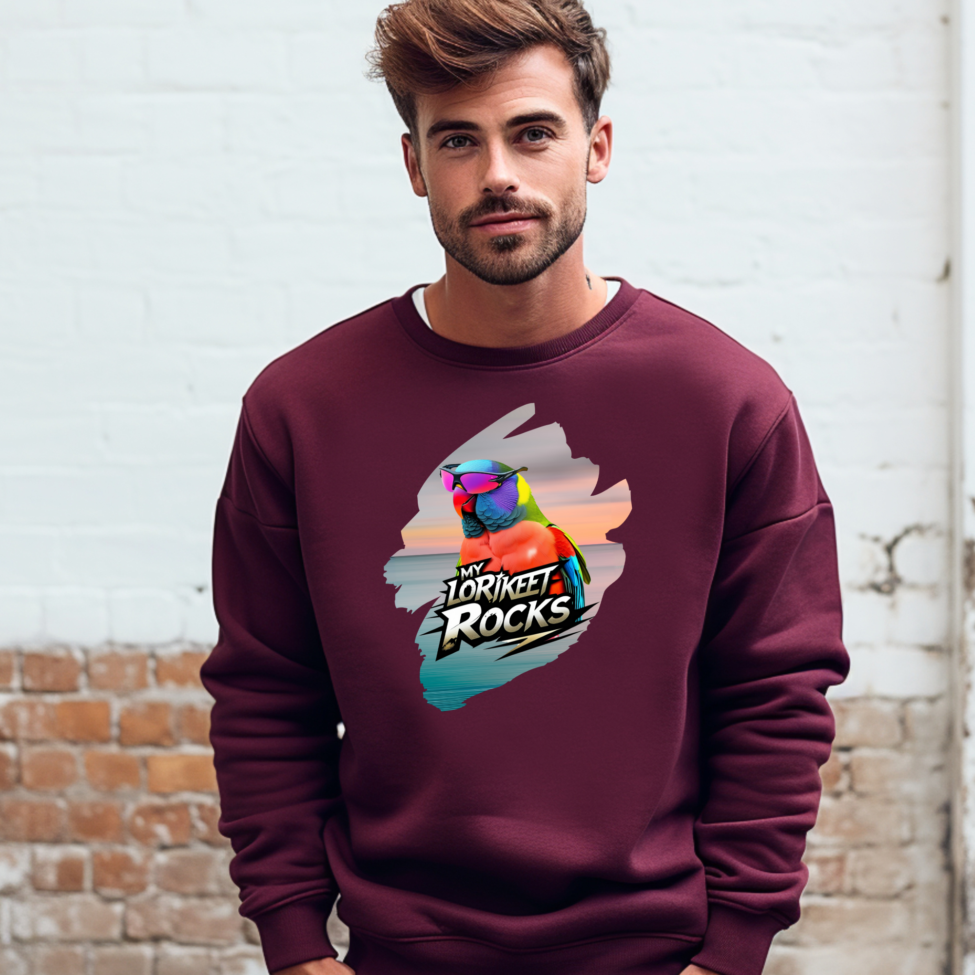 My Lorikeet Rocks Sweatshirt
