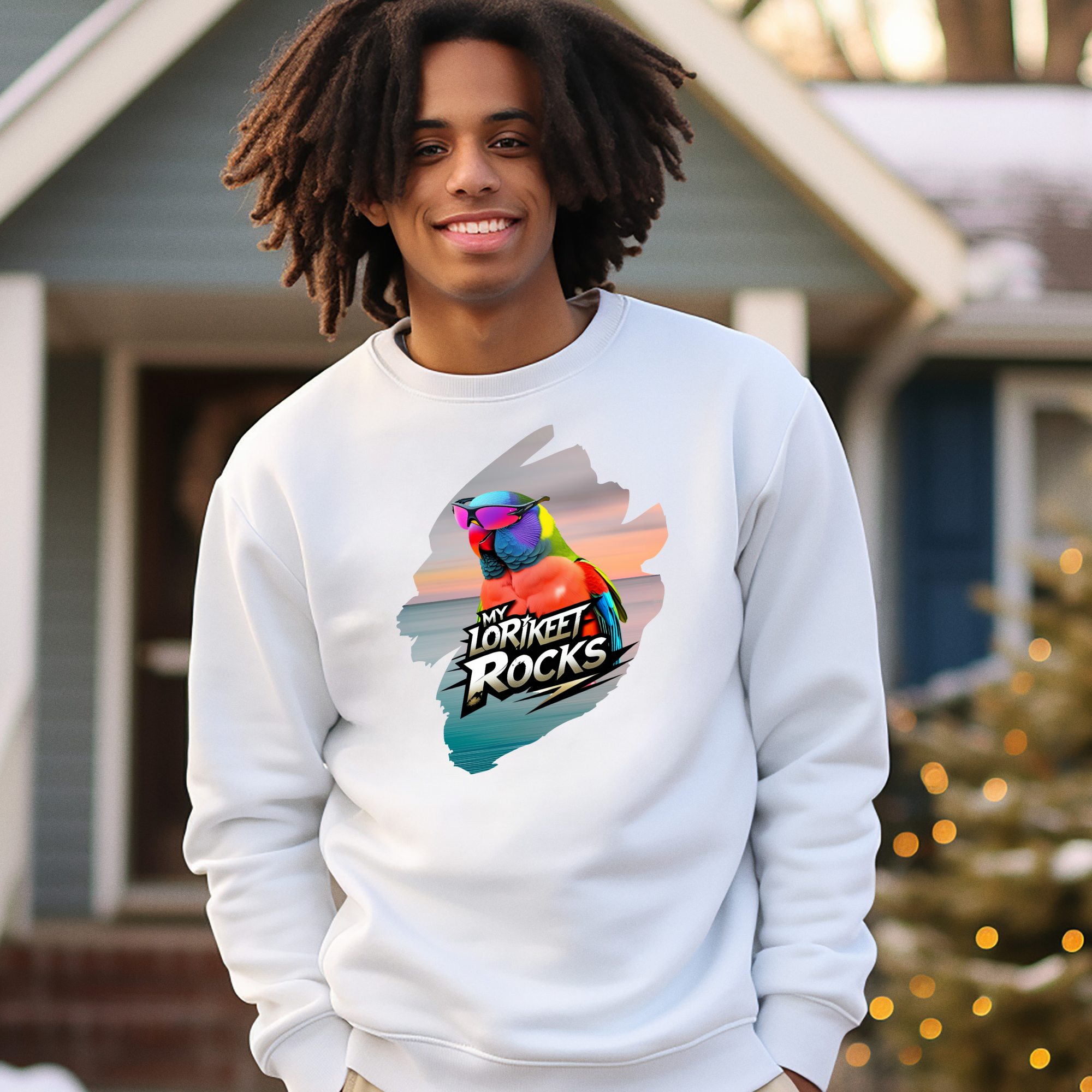 My Lorikeet Rocks Sweatshirt