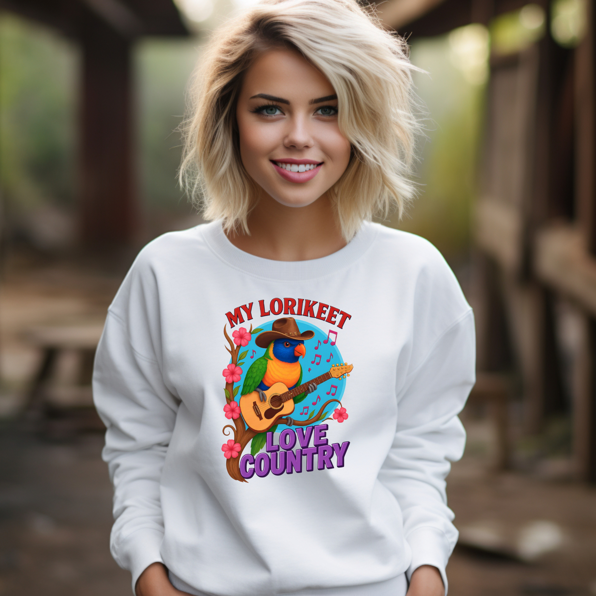 Lorikeet Love Country Sweatshirt