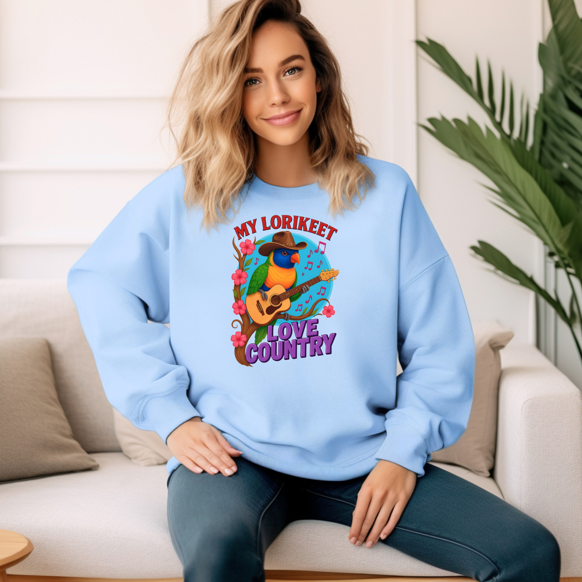 Lorikeet Love Country Sweatshirt
