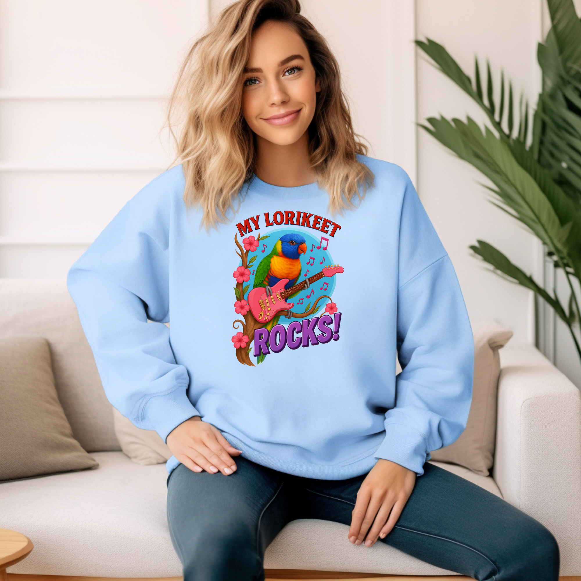 My Lorikeet Rocks Sweatshirt