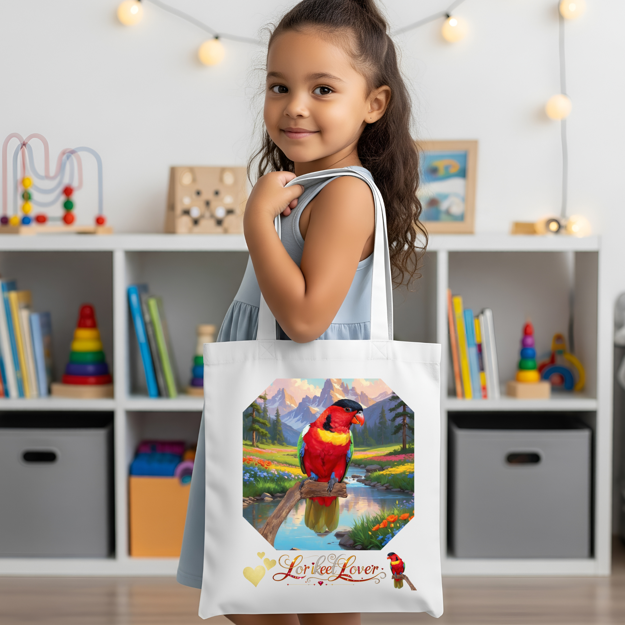 Lorikeet Lover Tote Bag