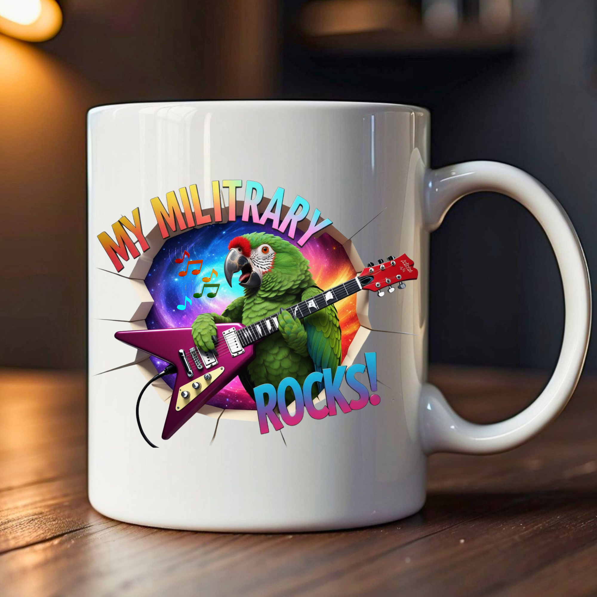 Military Macaw Breakthrough Mug