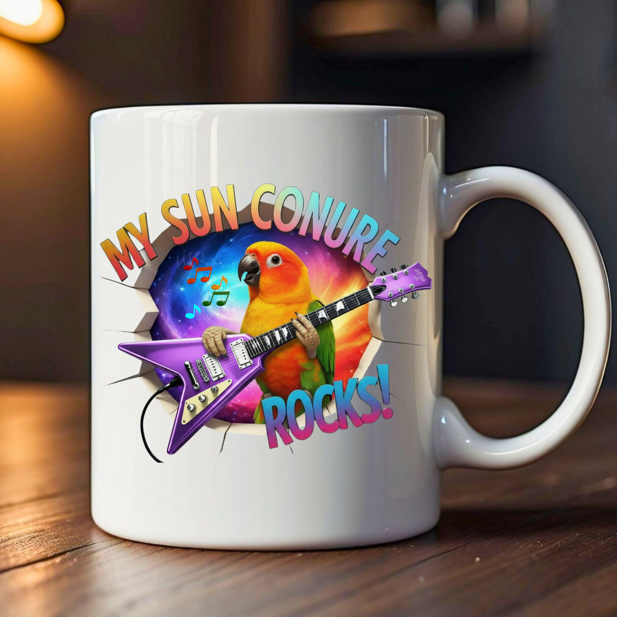 Sun Conure Breakthrough Mug