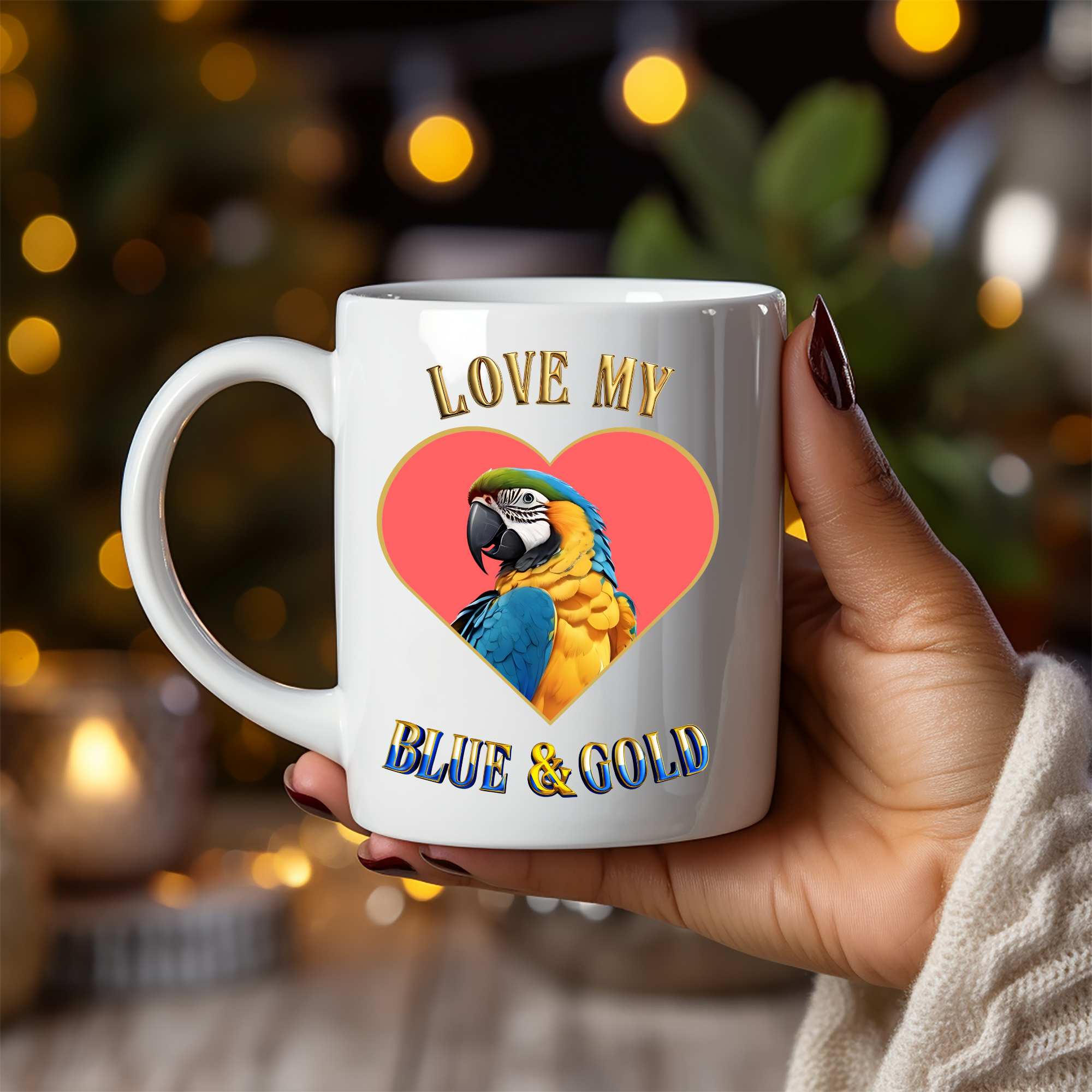 Blue And Gold Macaw Mug