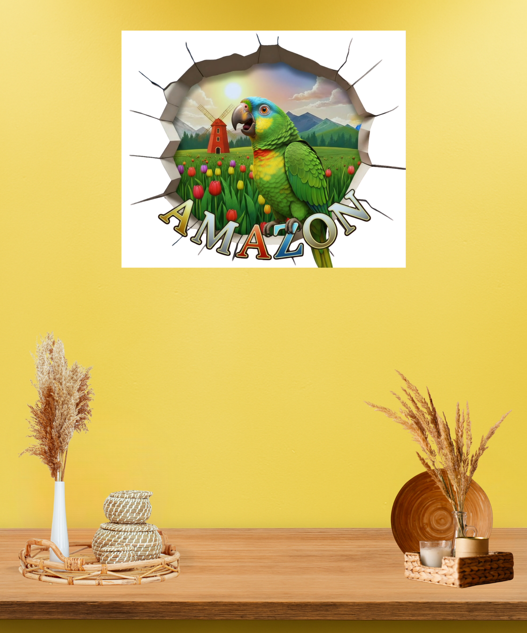 Amazon Garden View Wall-Hanging
