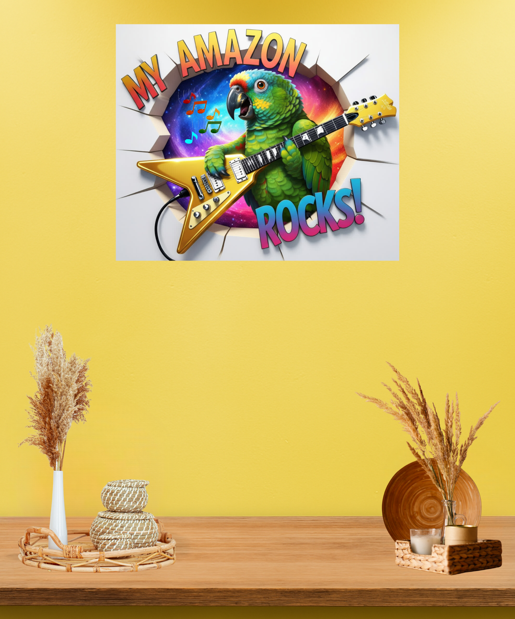My Amazon Rocks Wall-Hanging