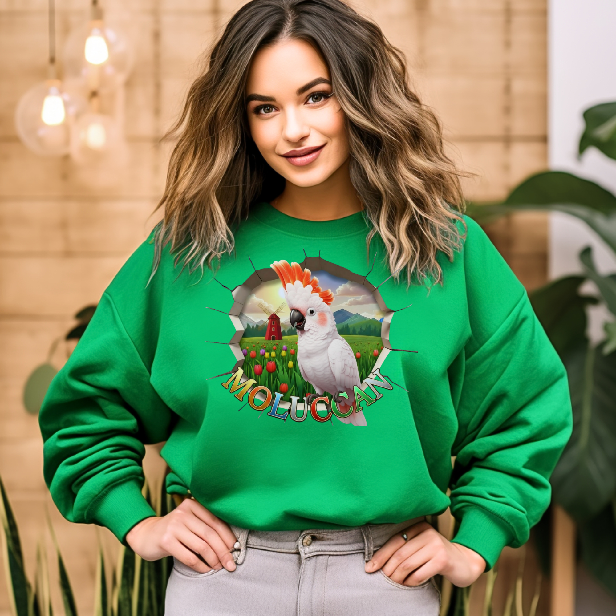Moluccan Floral Field Sweatshirt