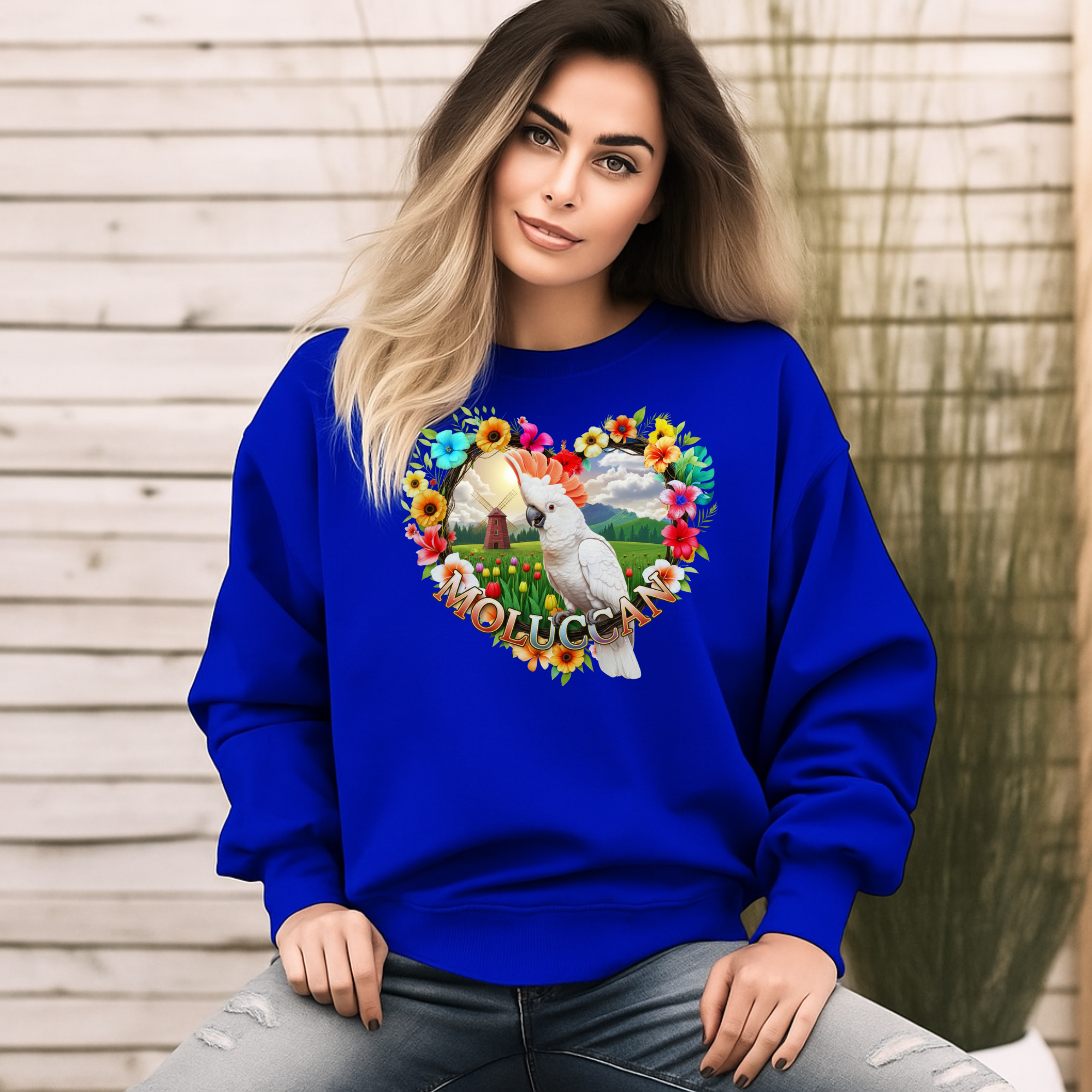 Moluccan Nature Scene Sweatshirt