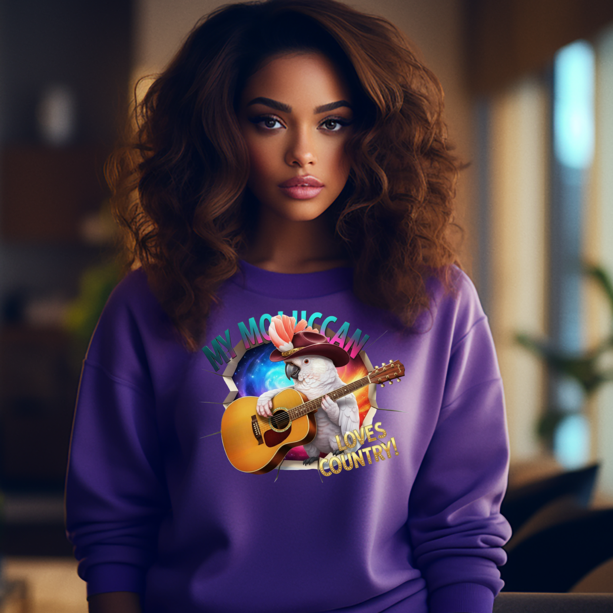 Moluccan Cockatoo Breakthrough Sweatshirt