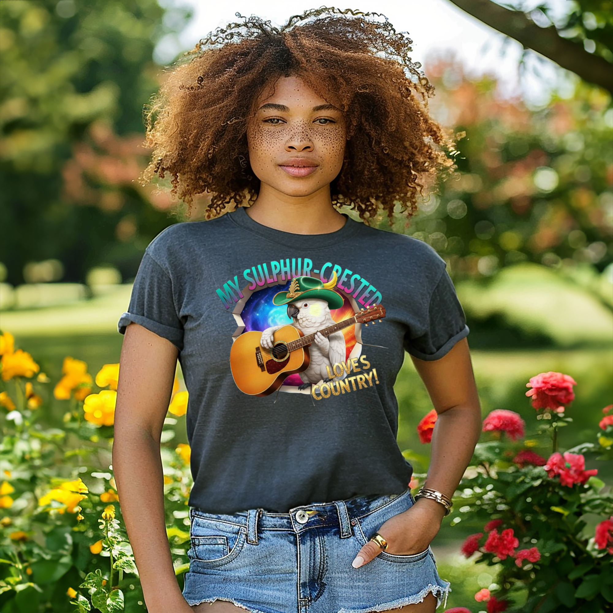 Sulphur Crested Loves Country T-Shirt
